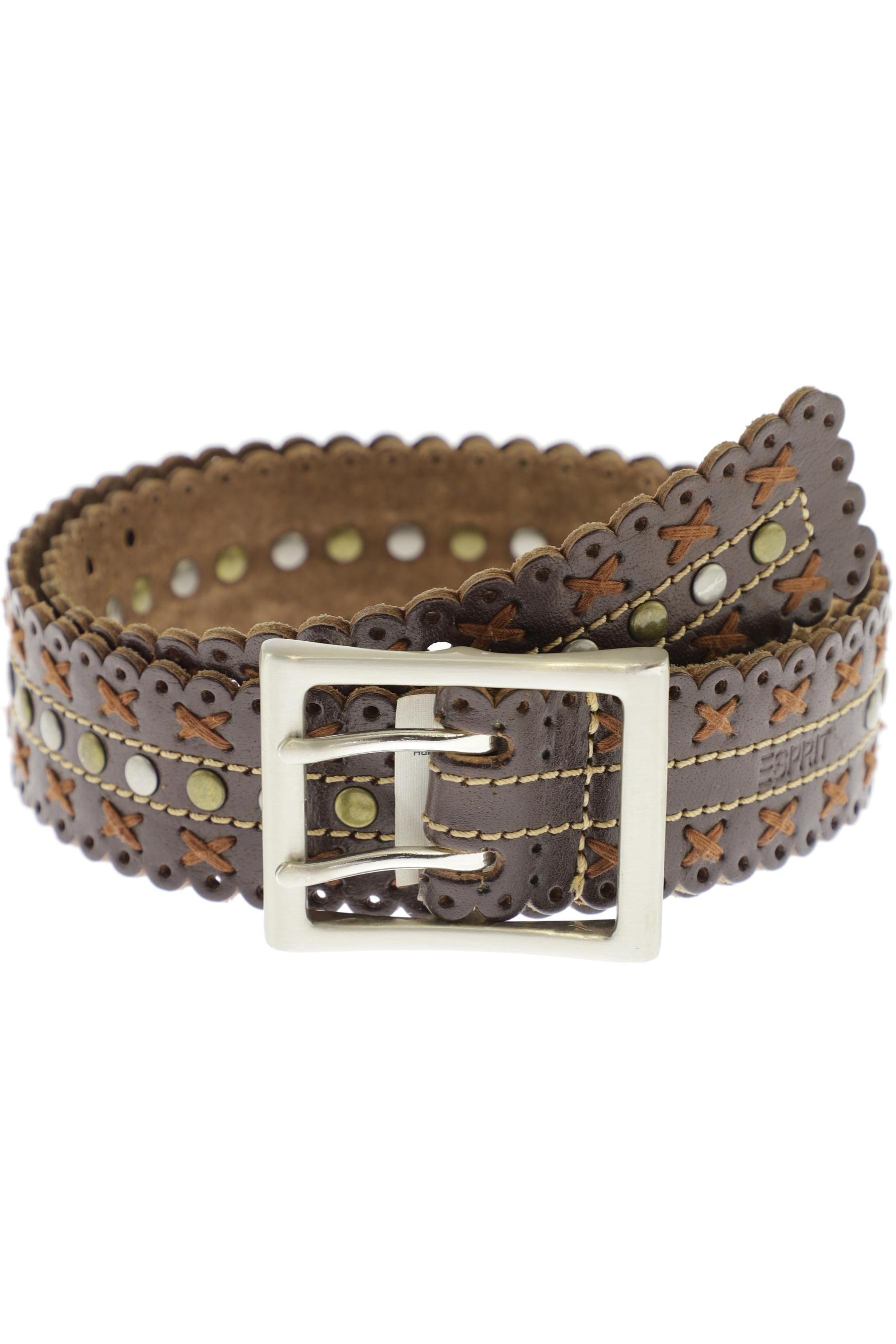 

edc by Esprit Damen Gürtel, braun, Gr. 85