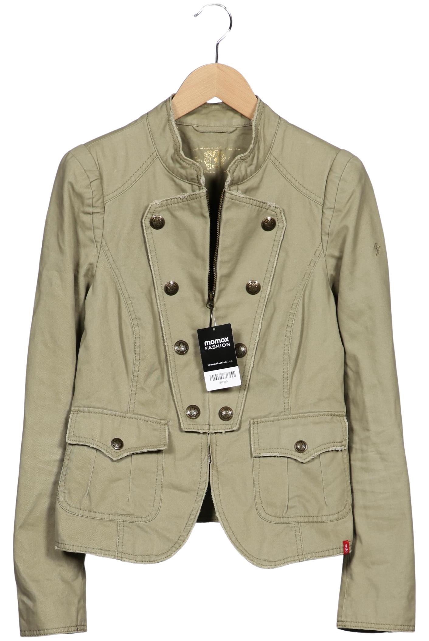 

edc by Esprit Damen Jacke, beige, Gr. 40