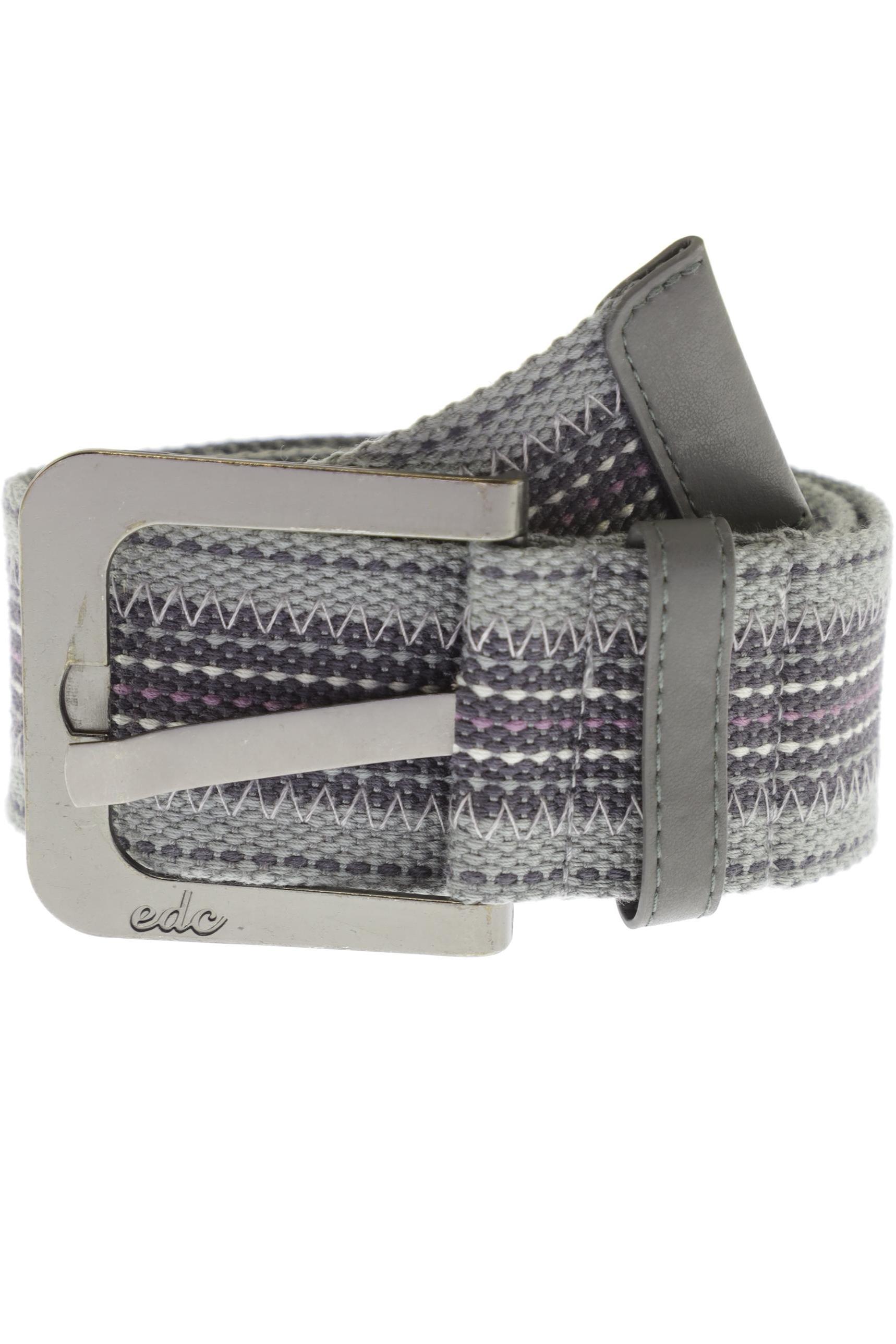 

edc by Esprit Damen Gürtel, grau, Gr. 80