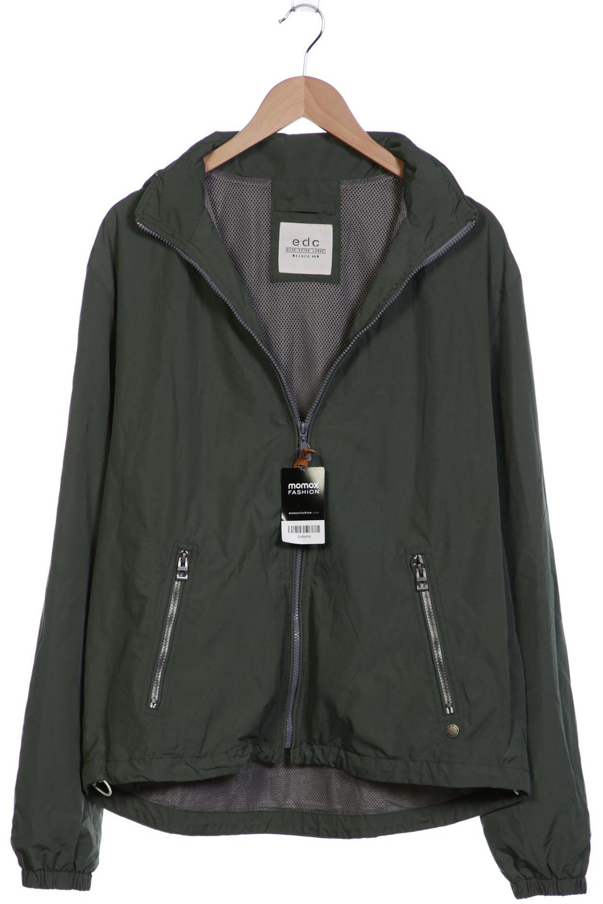 

edc by Esprit Herren Jacke, grün, Gr. 54