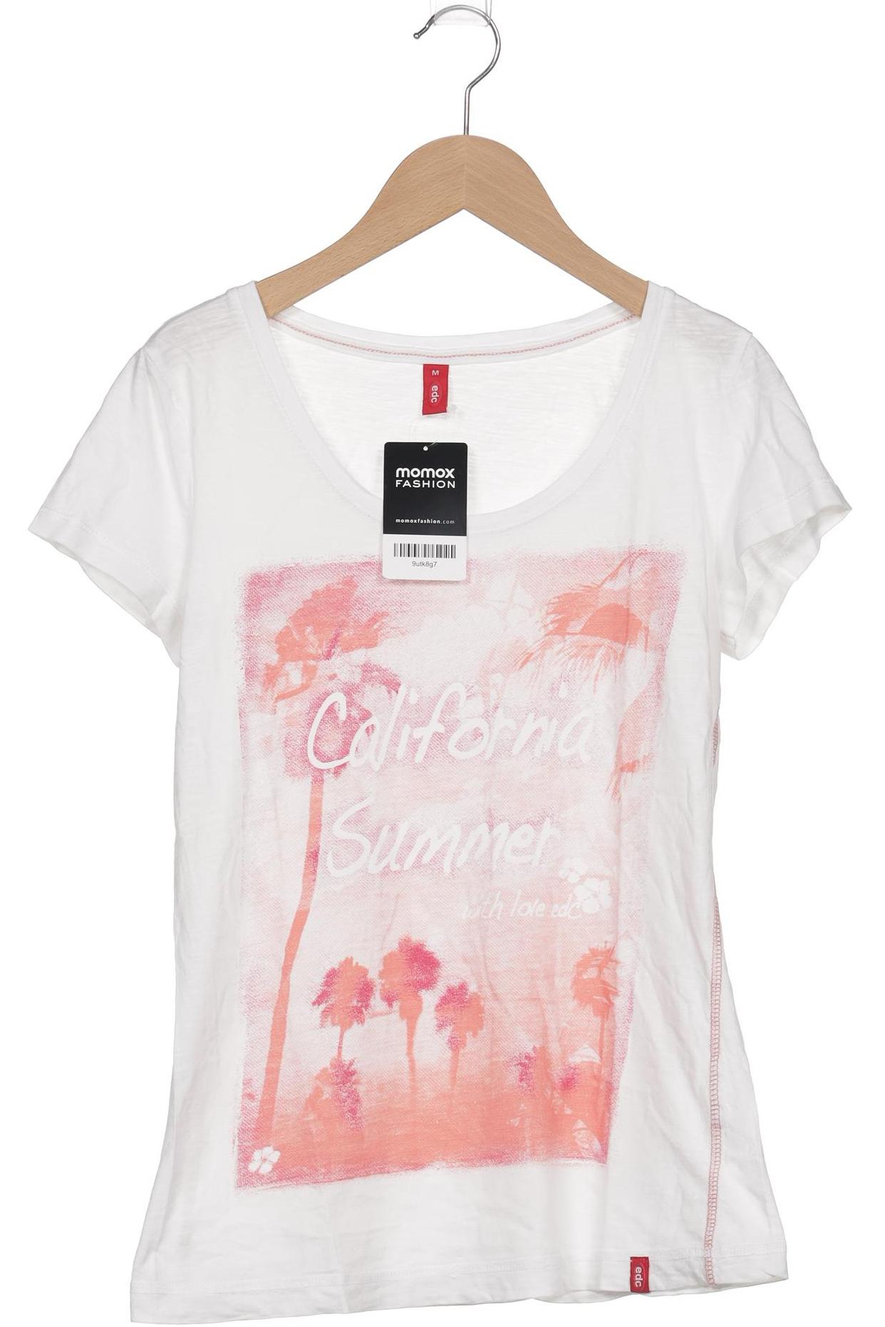 

edc by Esprit Damen T-Shirt, pink, Gr. 38