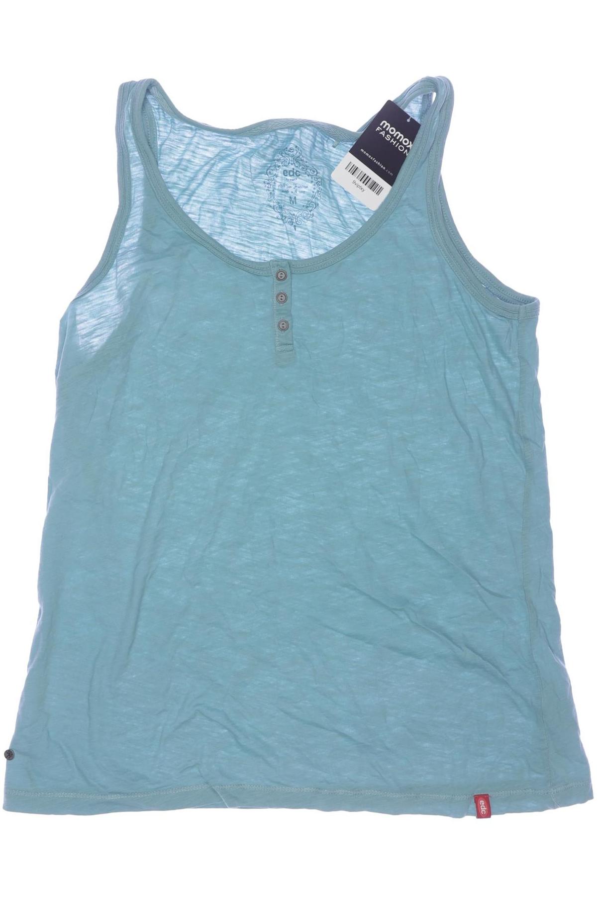 

edc by Esprit Damen Top, blau, Gr. 38