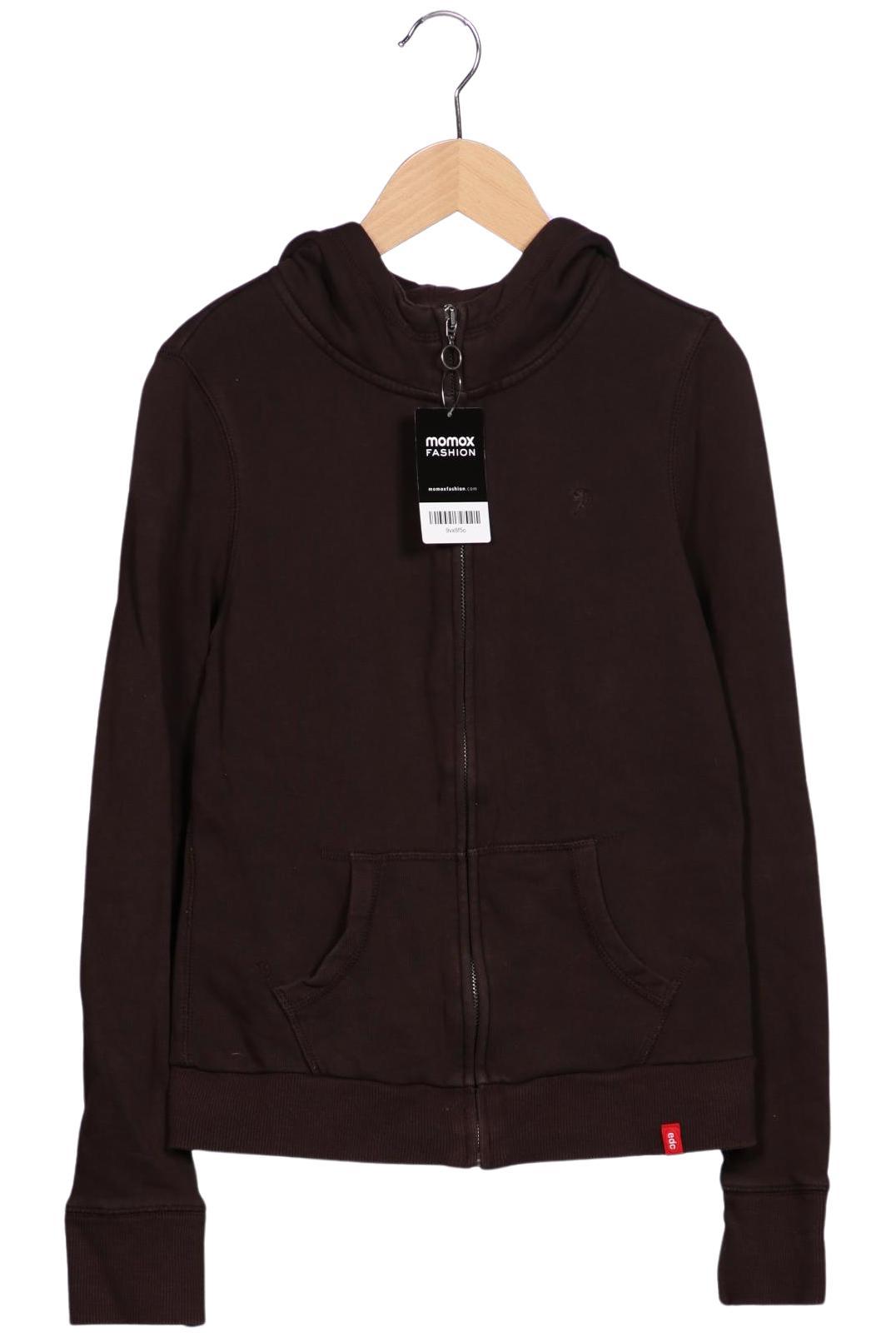 

edc by Esprit Damen Kapuzenpullover, braun, Gr. 36