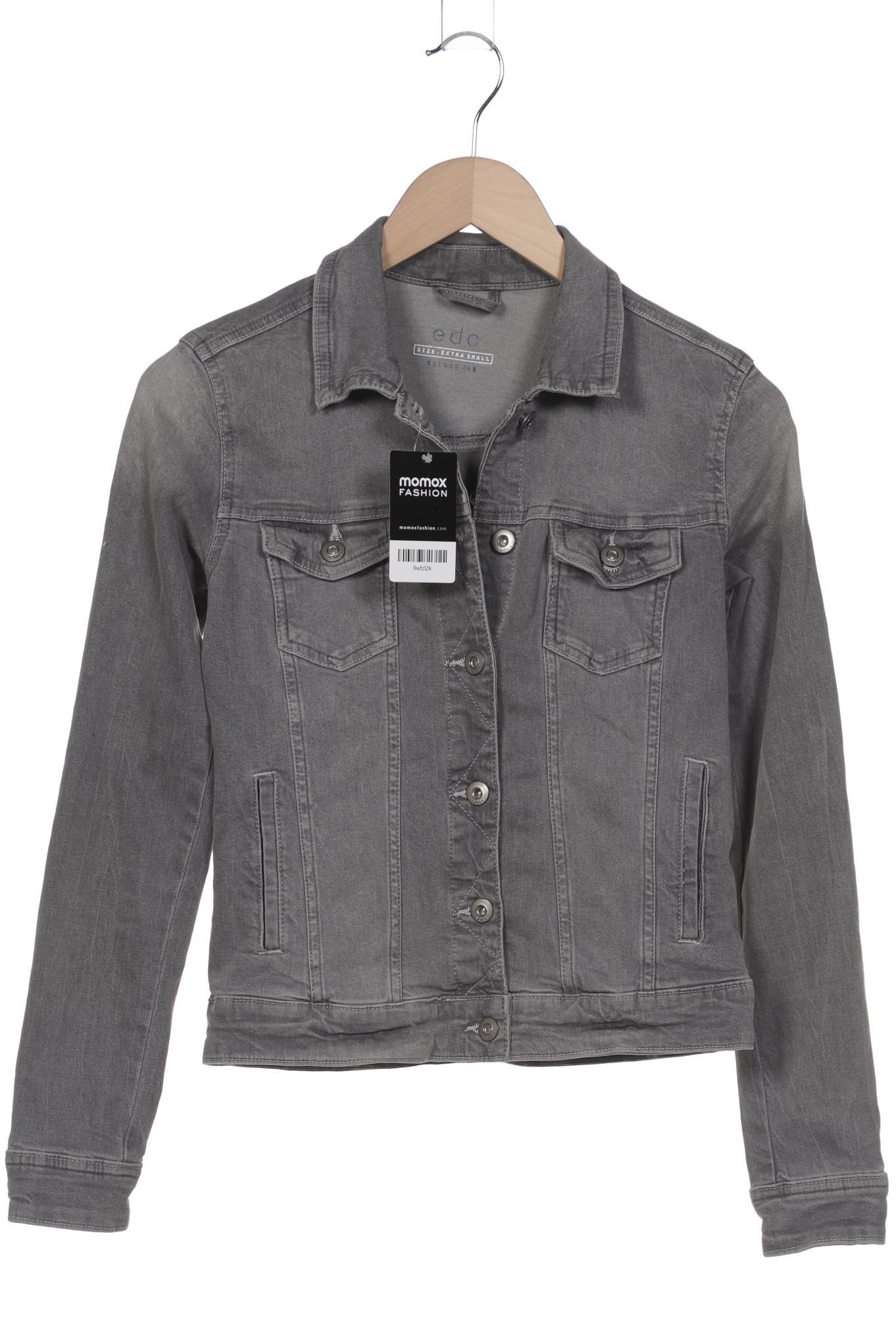 

edc by Esprit Damen Jacke, grau, Gr. 34