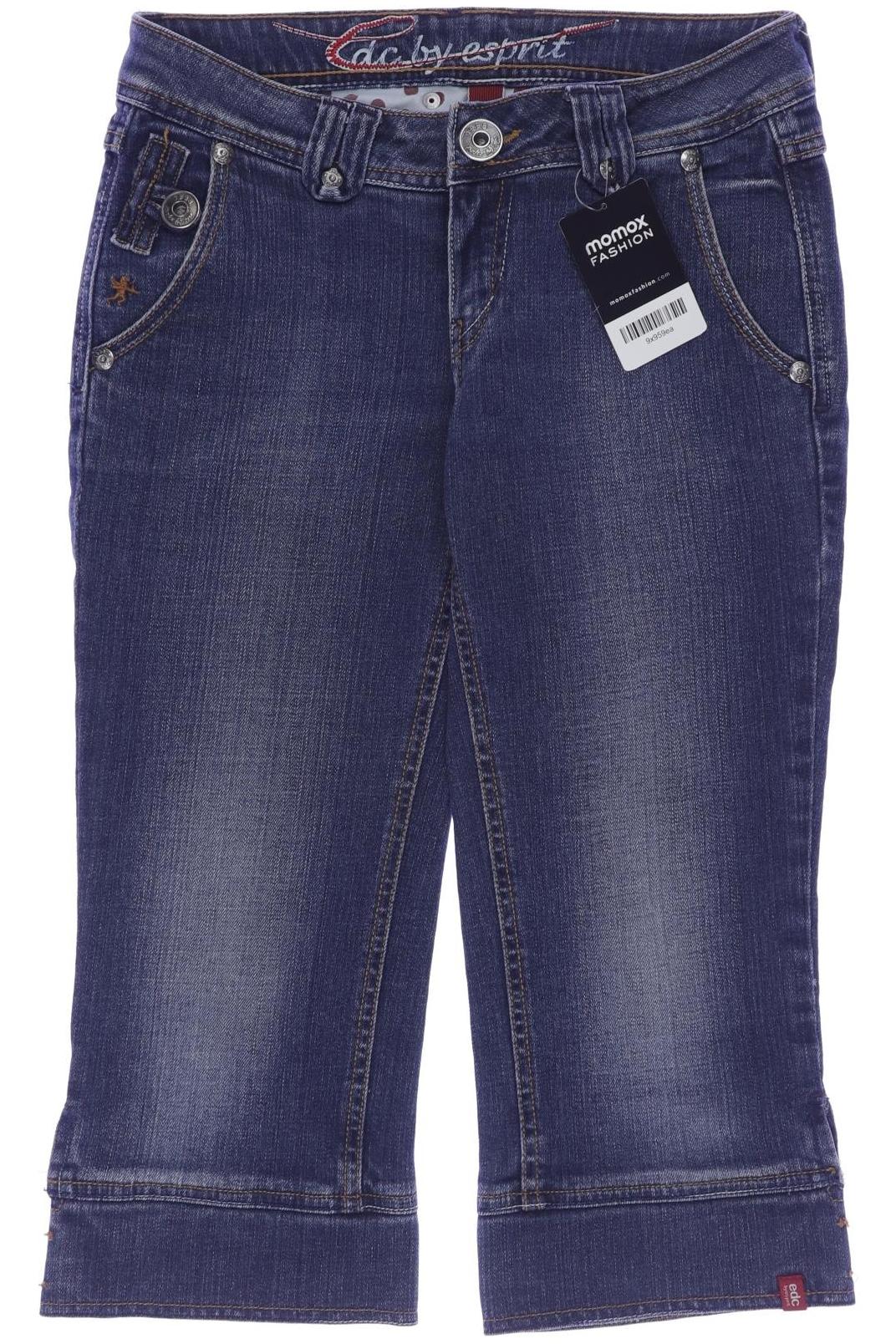 

edc by Esprit Damen Shorts, blau, Gr. 34
