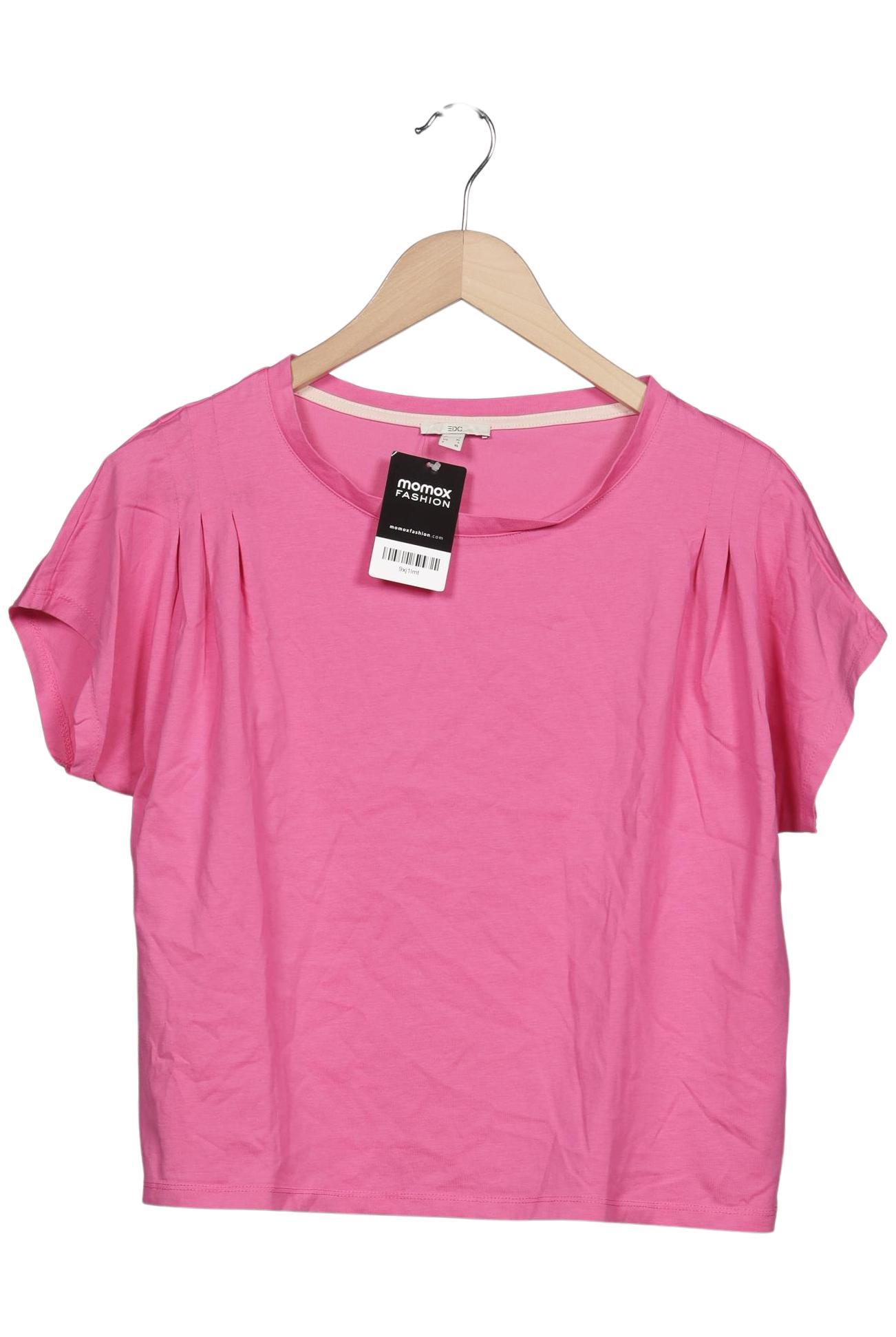 

edc by Esprit Damen T-Shirt, pink, Gr. 42