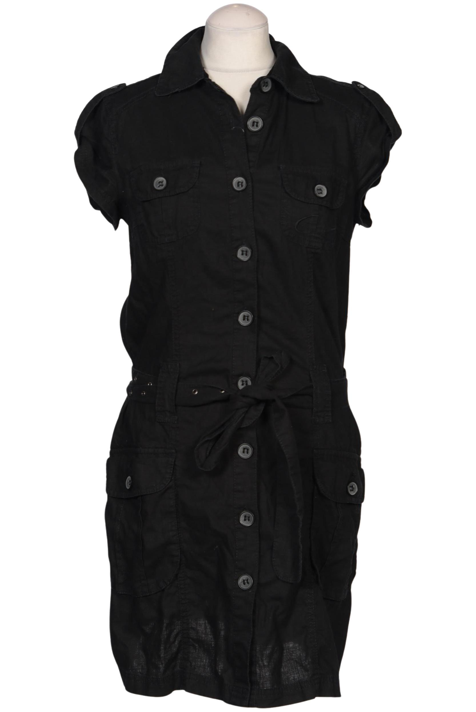 

edc by Esprit Damen Kleid, schwarz, Gr. 38