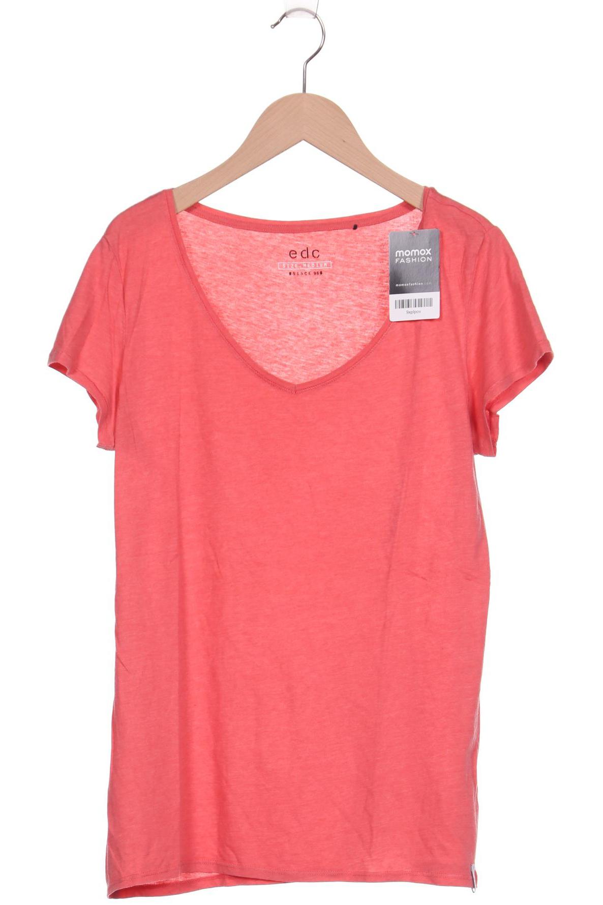 

edc by Esprit Damen T-Shirt, pink, Gr. 38