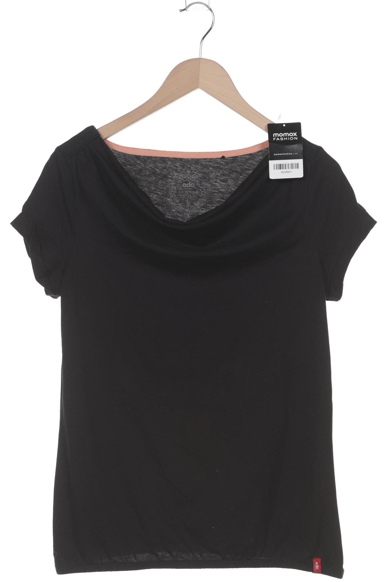 Thumbnail - edc by Esprit Damen T-Shirt, schwarz, Gr. 42