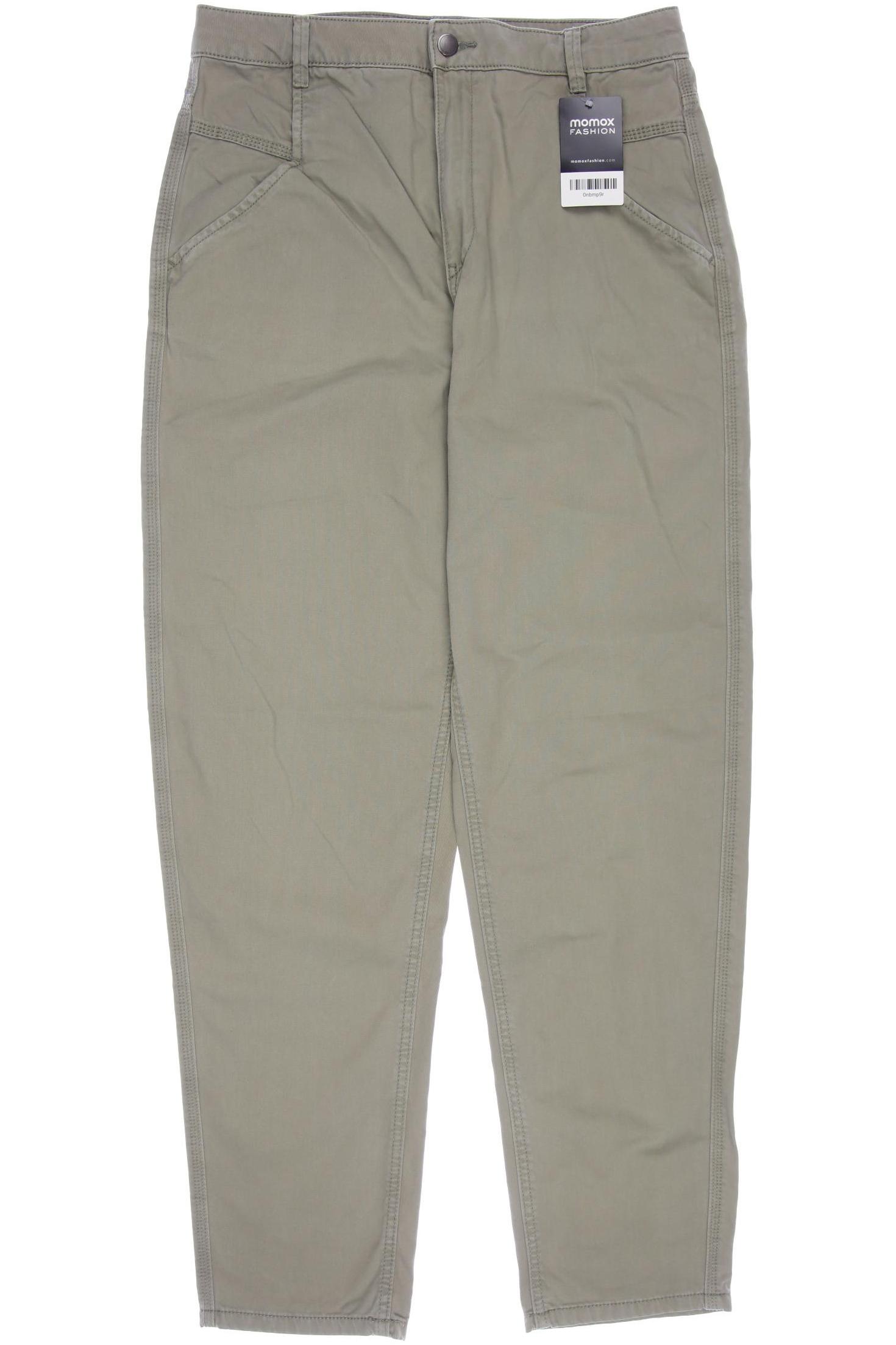 

edc by Esprit Damen Stoffhose, beige, Gr. 30