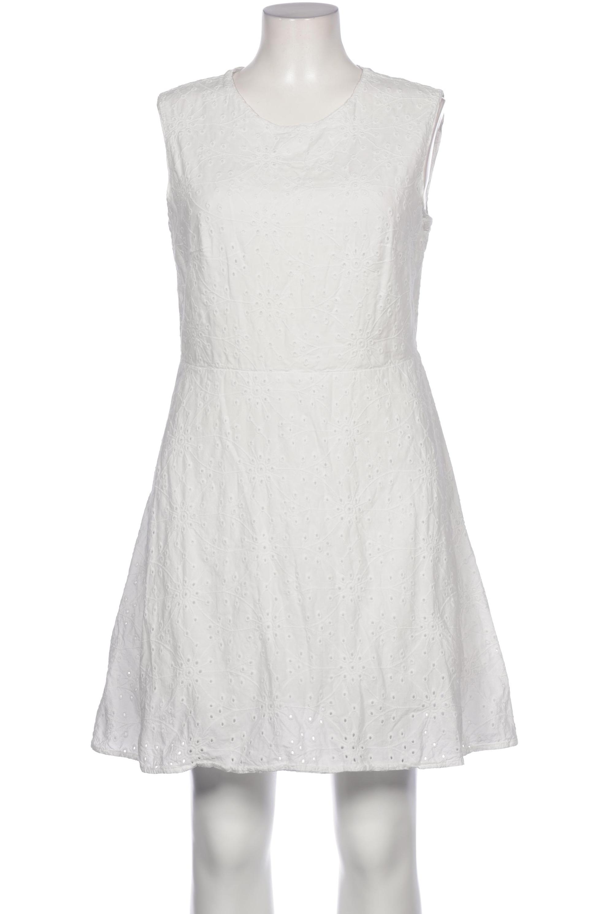 

edc by Esprit Damen Kleid, weiß, Gr. 44