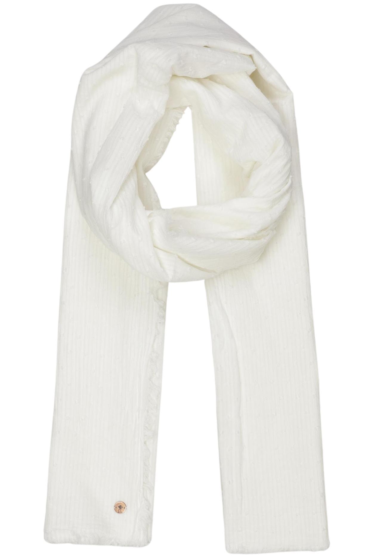 

edc by Esprit Damen Schal, weiß, Gr.