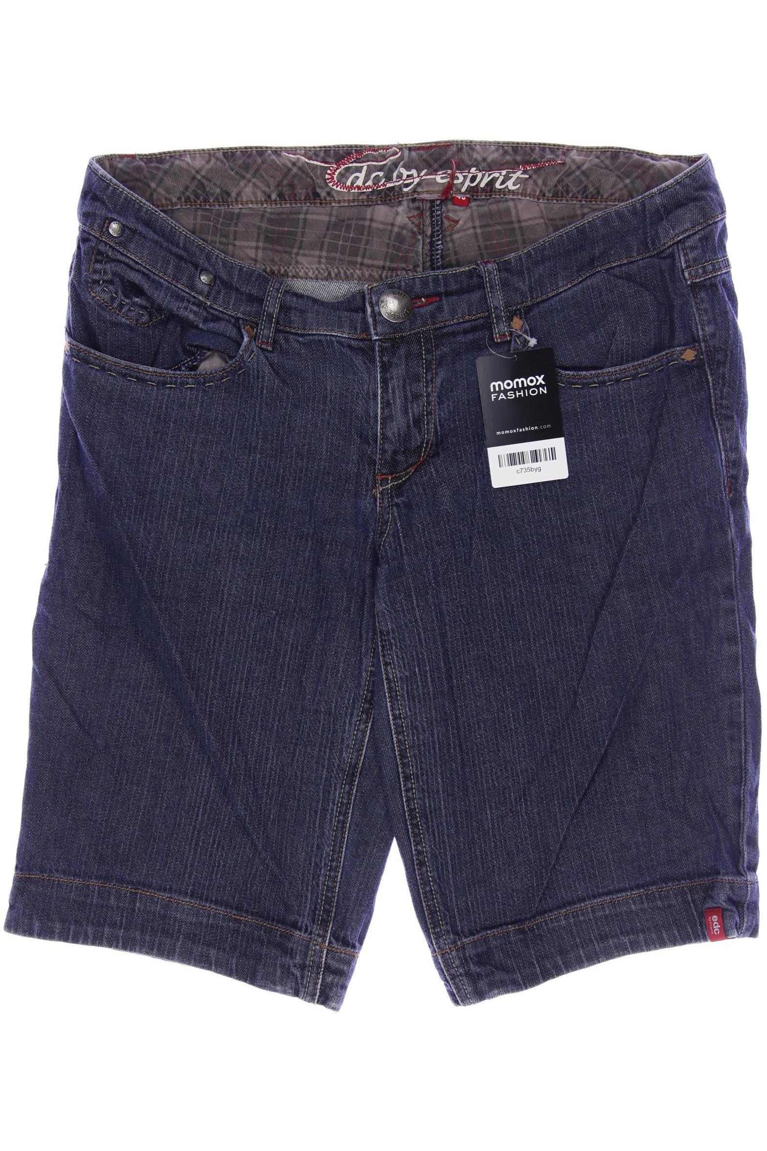 

edc by Esprit Damen Shorts, blau, Gr. 40