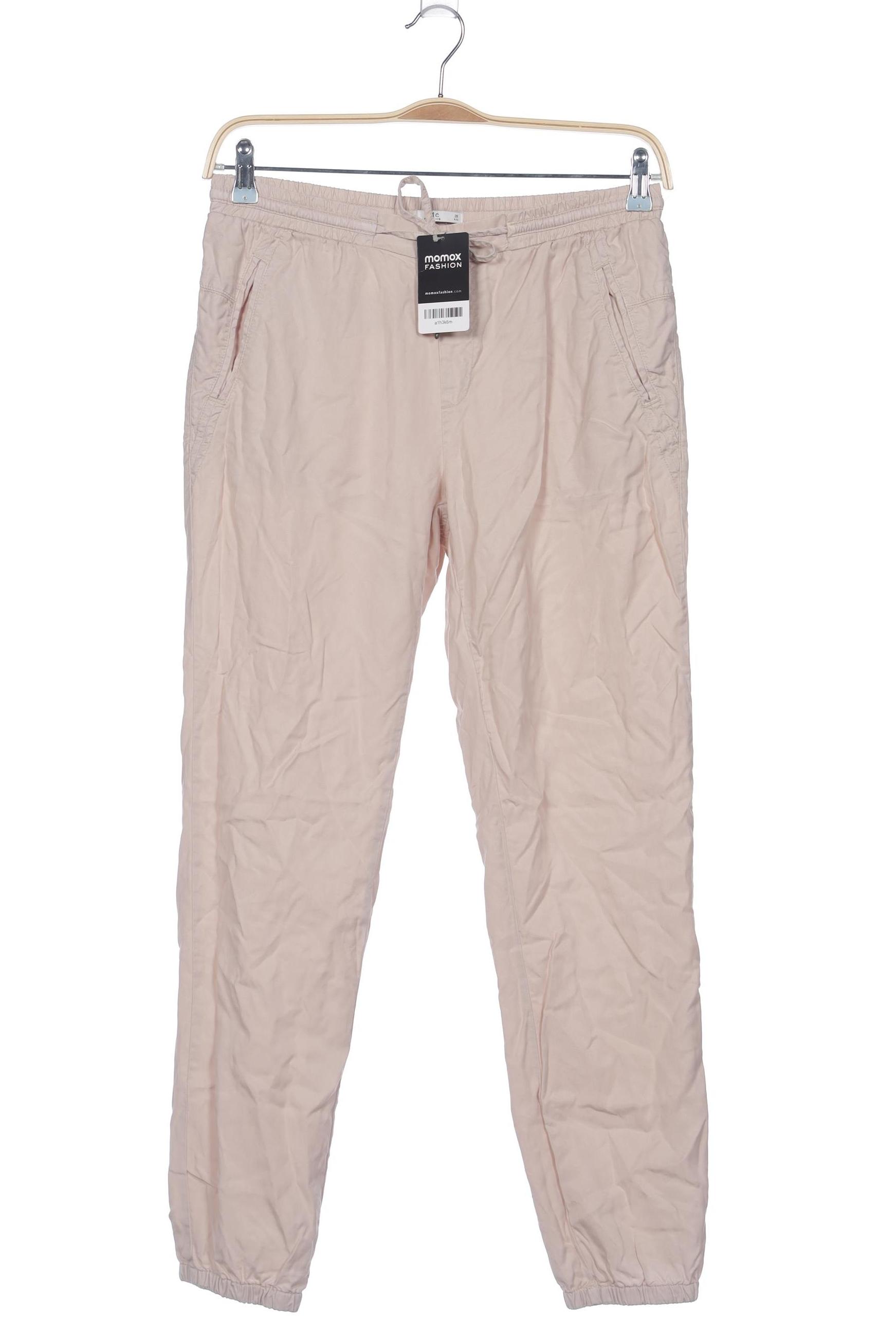 

edc by Esprit Damen Stoffhose, beige, Gr. 38
