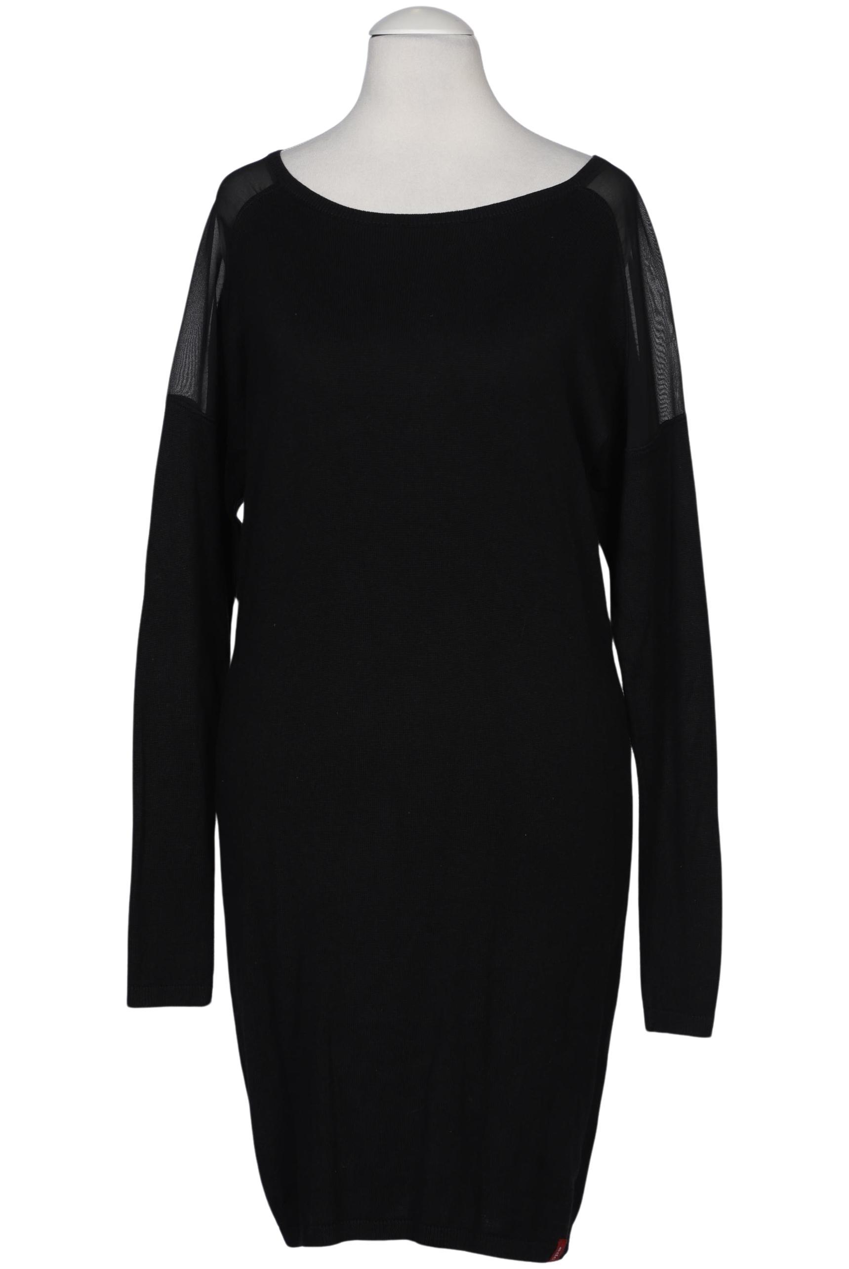 

edc by Esprit Damen Kleid, schwarz, Gr. 34