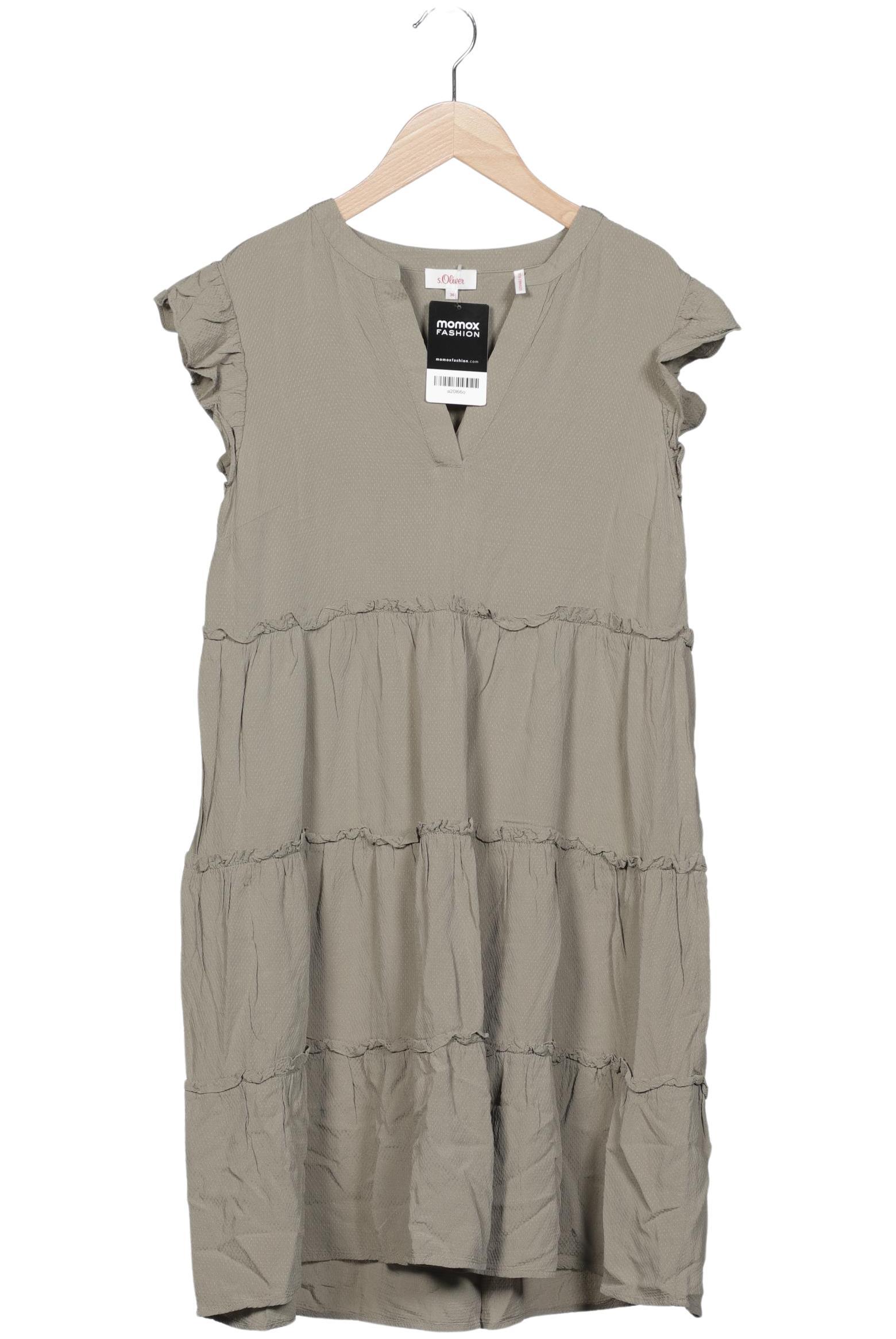 

edc by Esprit Damen Kleid, hellgrün, Gr. 36