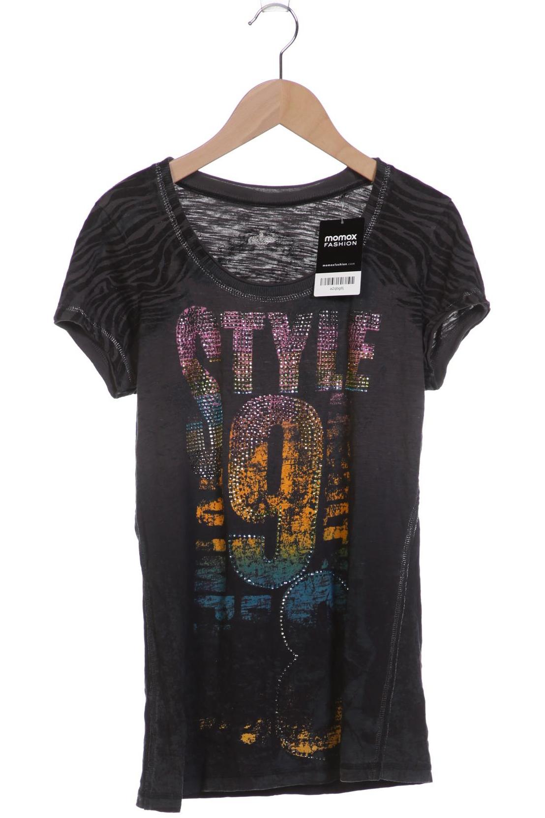

edc by Esprit Damen T-Shirt, grau, Gr. 38