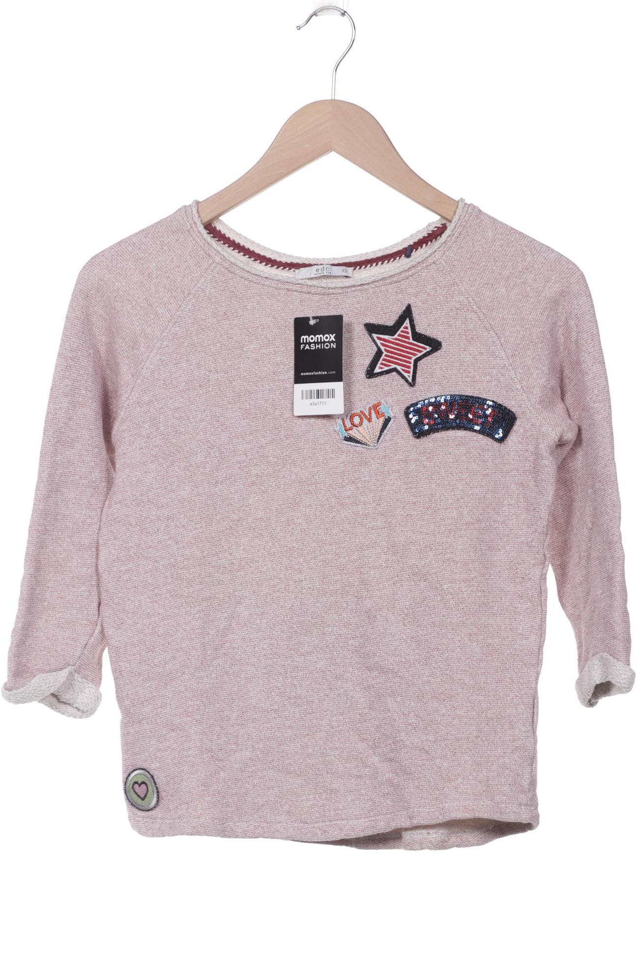 

edc by Esprit Damen Sweatshirt, pink, Gr. 34