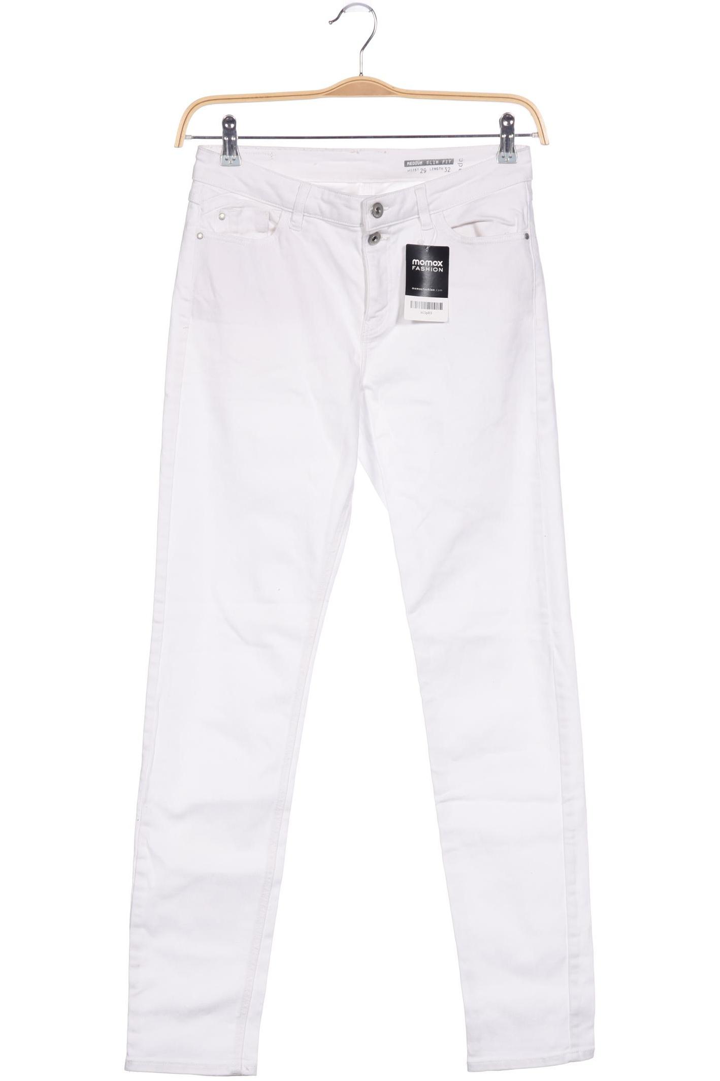 

edc by Esprit Damen Jeans, weiß, Gr. 29