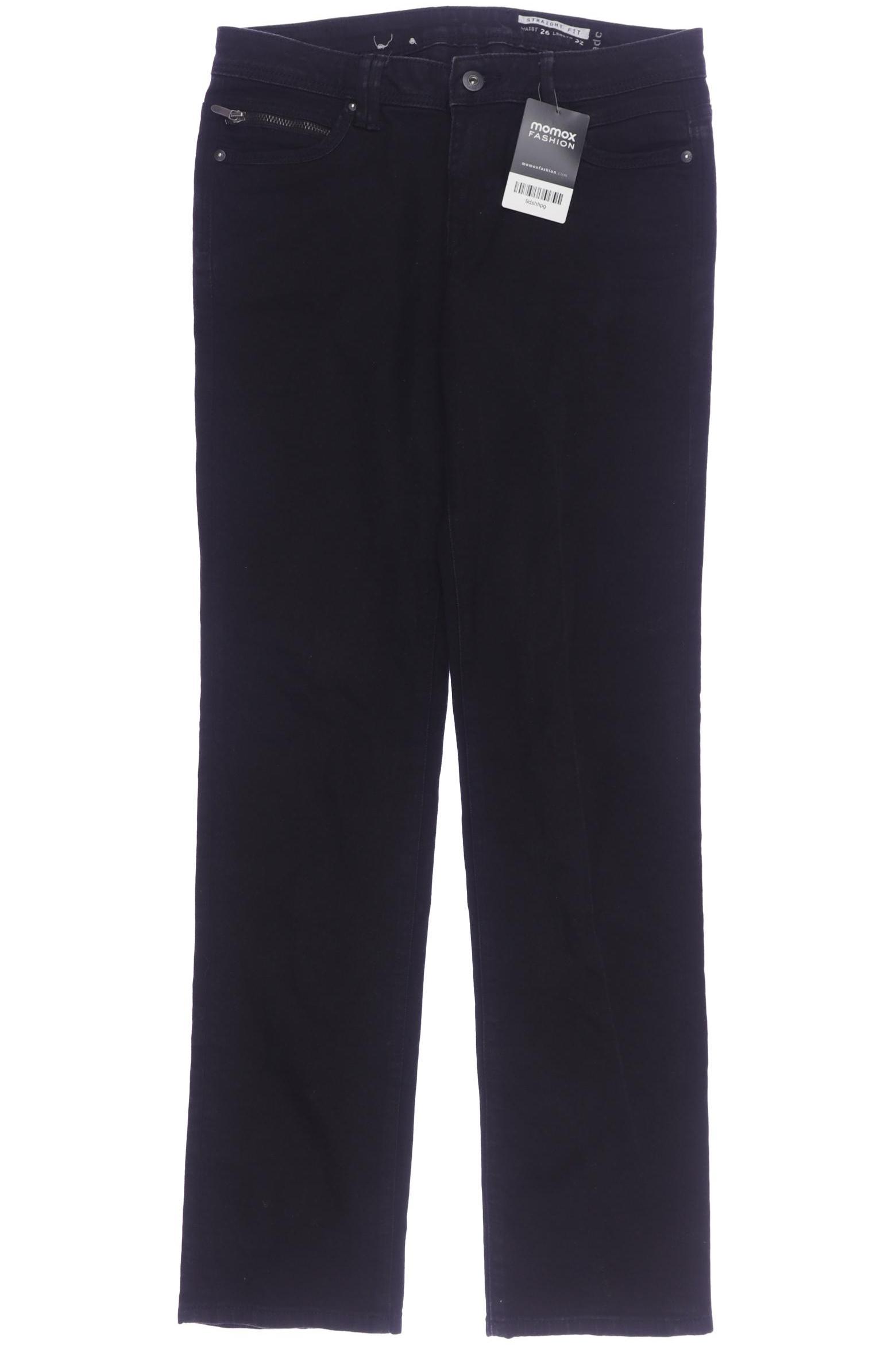 

edc by Esprit Damen Jeans, schwarz, Gr. 26