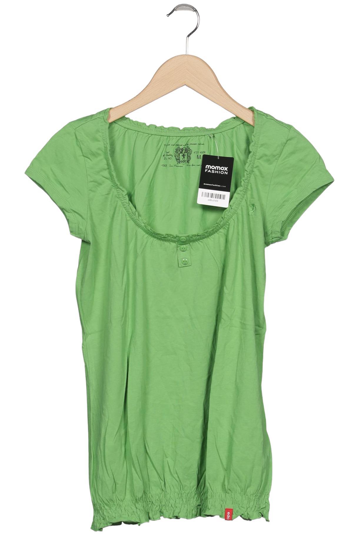 

edc by Esprit Damen T-Shirt, hellgrün, Gr. 38