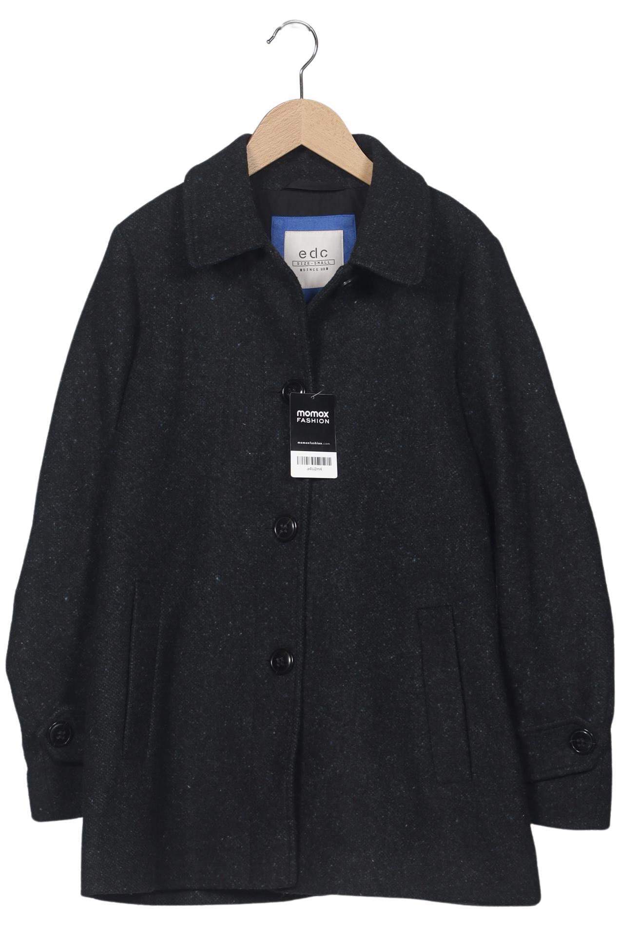 

edc by Esprit Damen Mantel, marineblau, Gr. 36