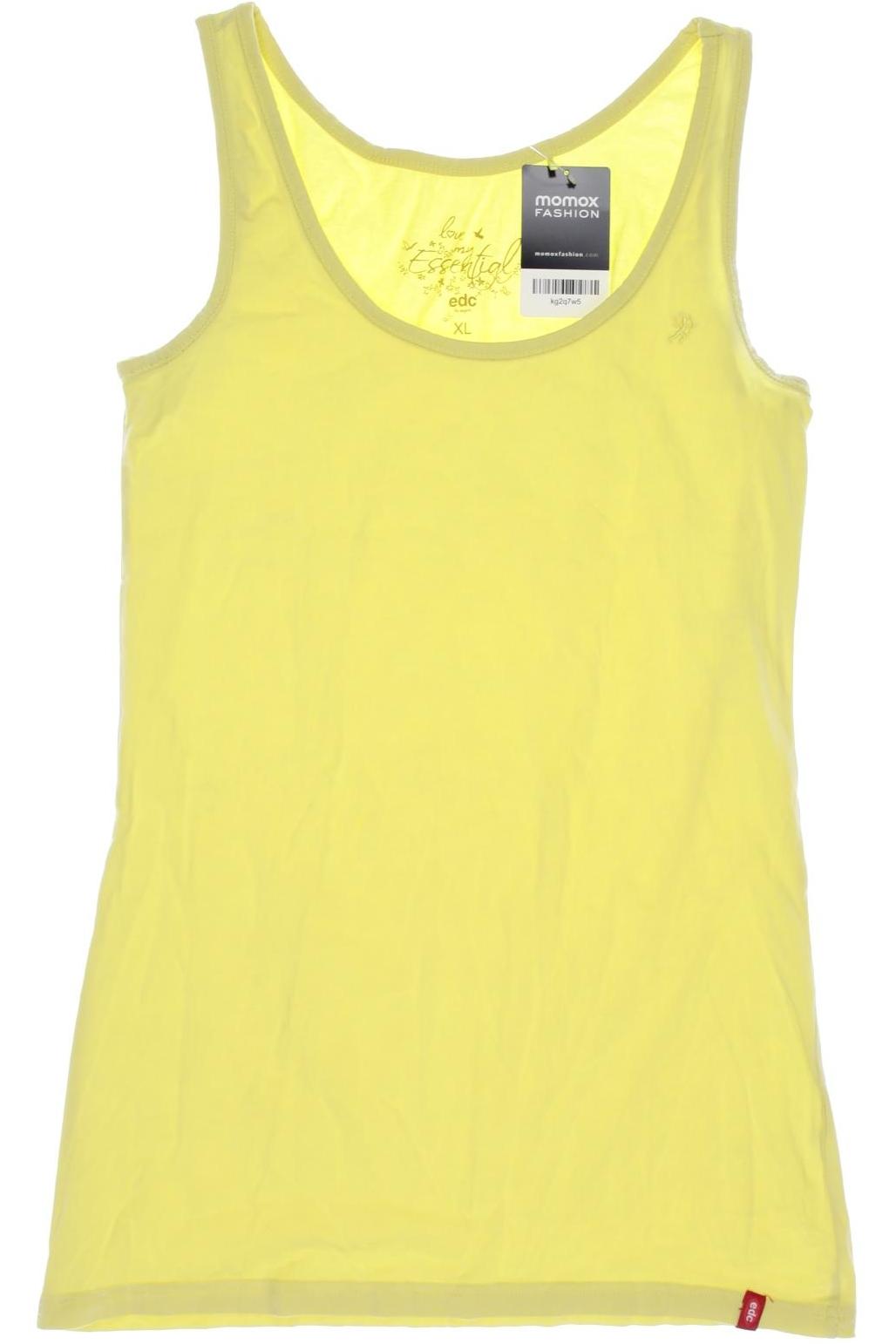 

edc by Esprit Damen Top, gelb, Gr. 44