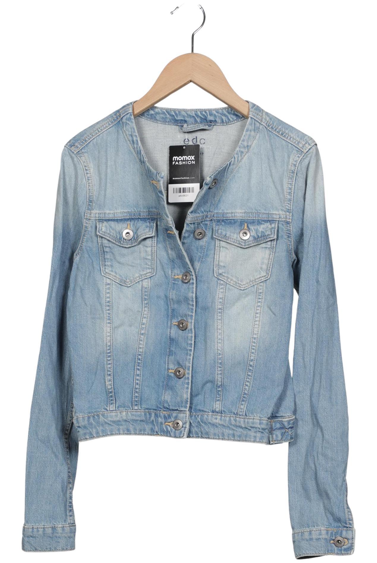 

edc by Esprit Damen Jacke, blau, Gr. 36