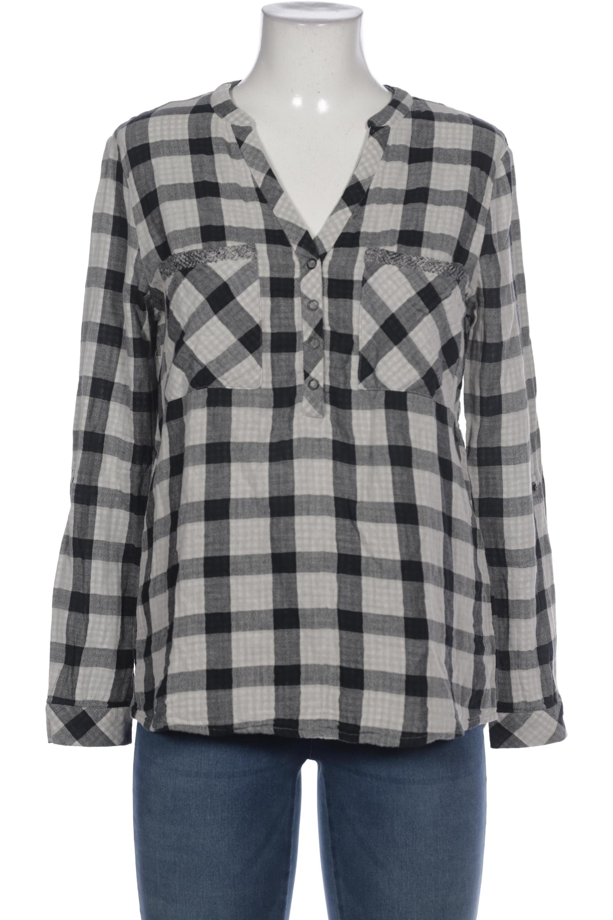 

edc by Esprit Damen Bluse, schwarz, Gr. 42