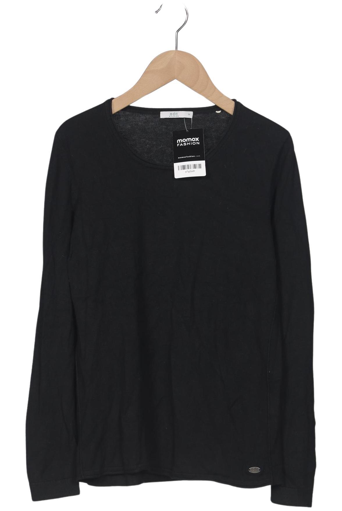 

edc by Esprit Damen Pullover, schwarz, Gr. 38