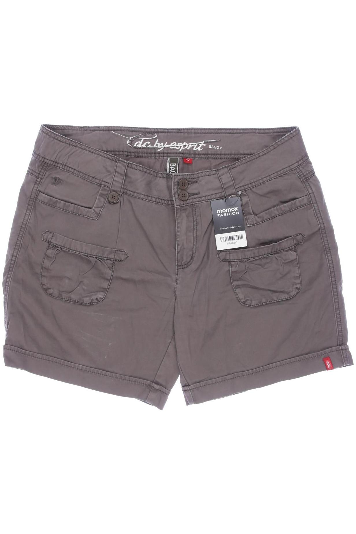 

edc by Esprit Damen Shorts, braun, Gr. 42
