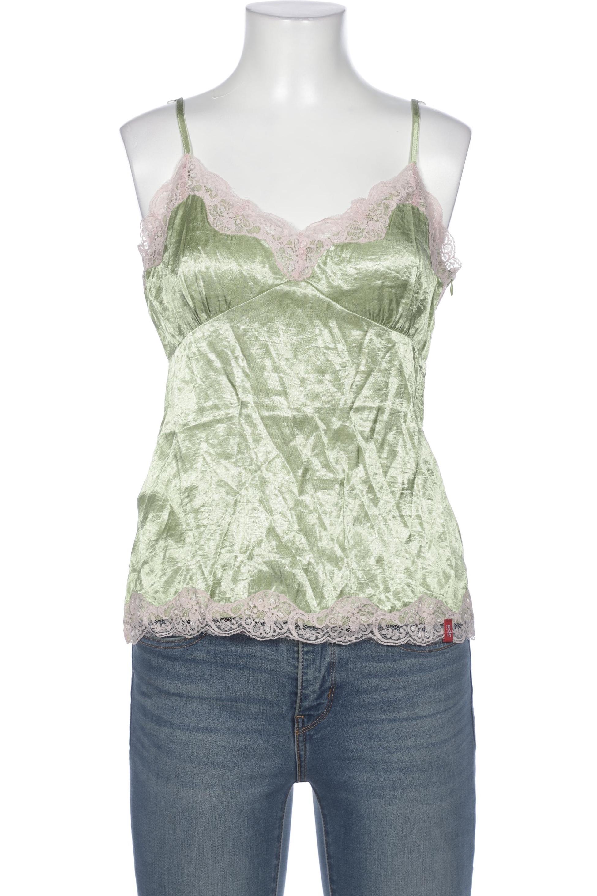 

edc by Esprit Damen Top, grün, Gr. 36