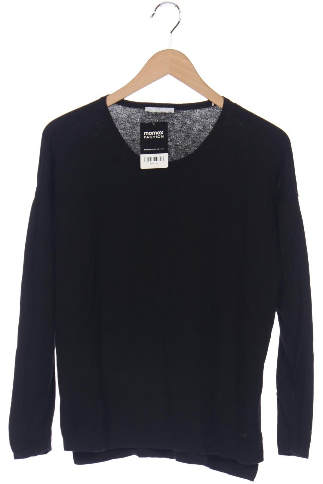 

edc by Esprit Damen Pullover, schwarz, Gr. 36