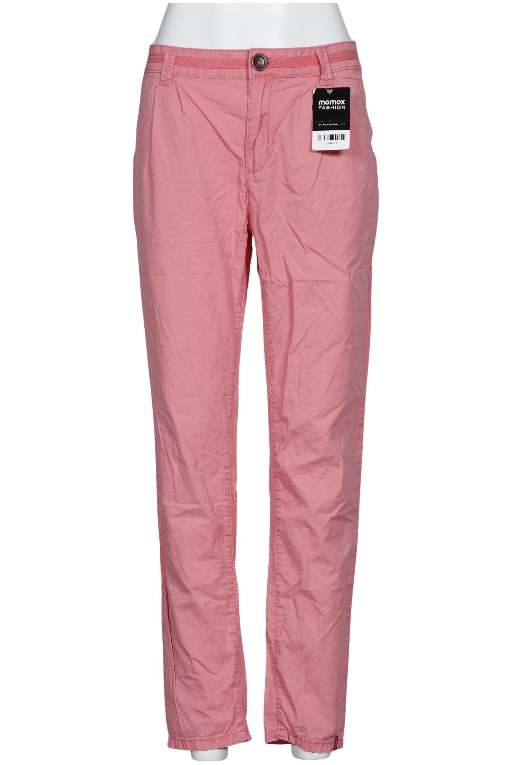 

edc by Esprit Damen Stoffhose, pink, Gr. 38