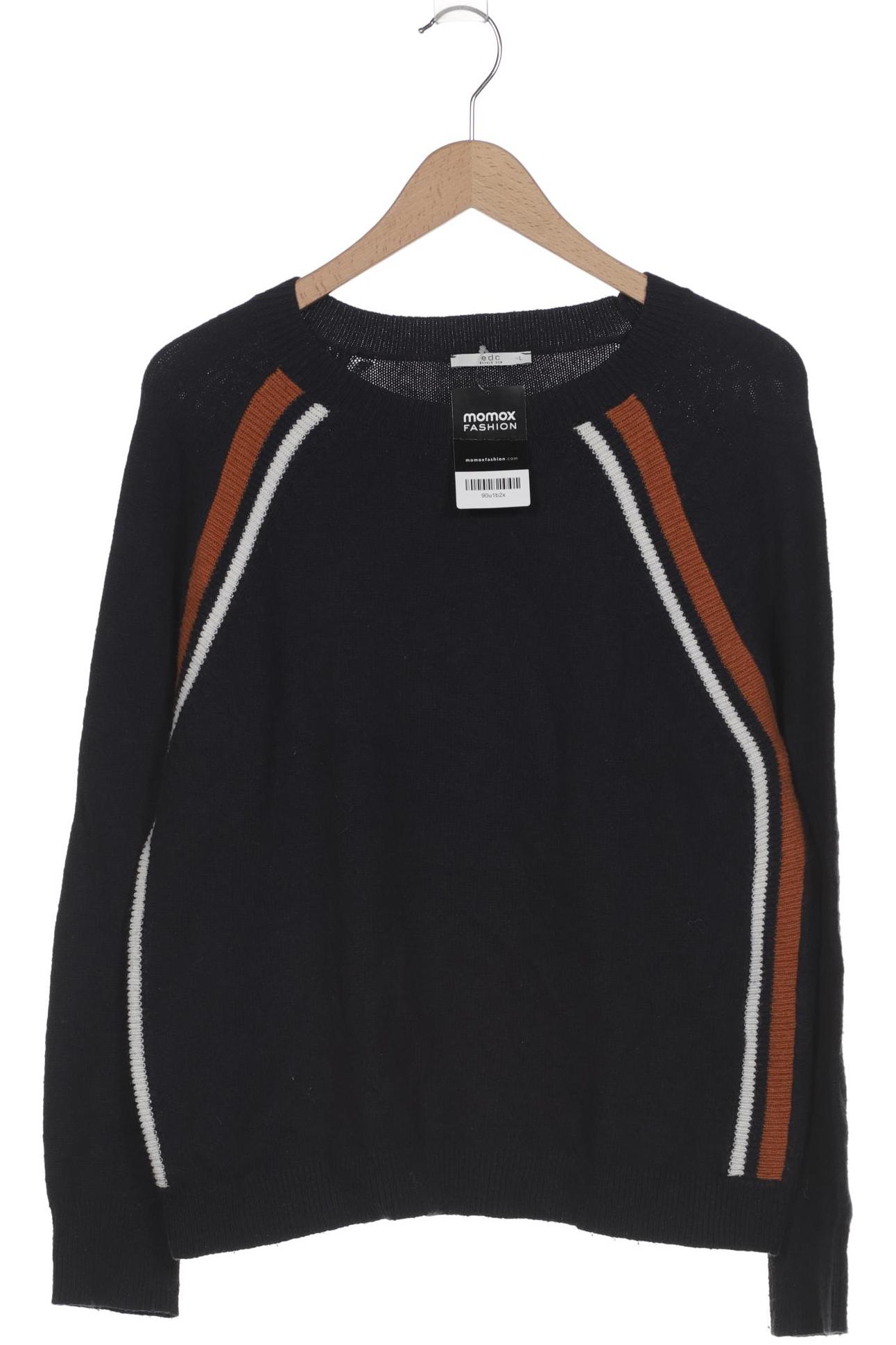 

edc by Esprit Damen Pullover, marineblau, Gr. 42