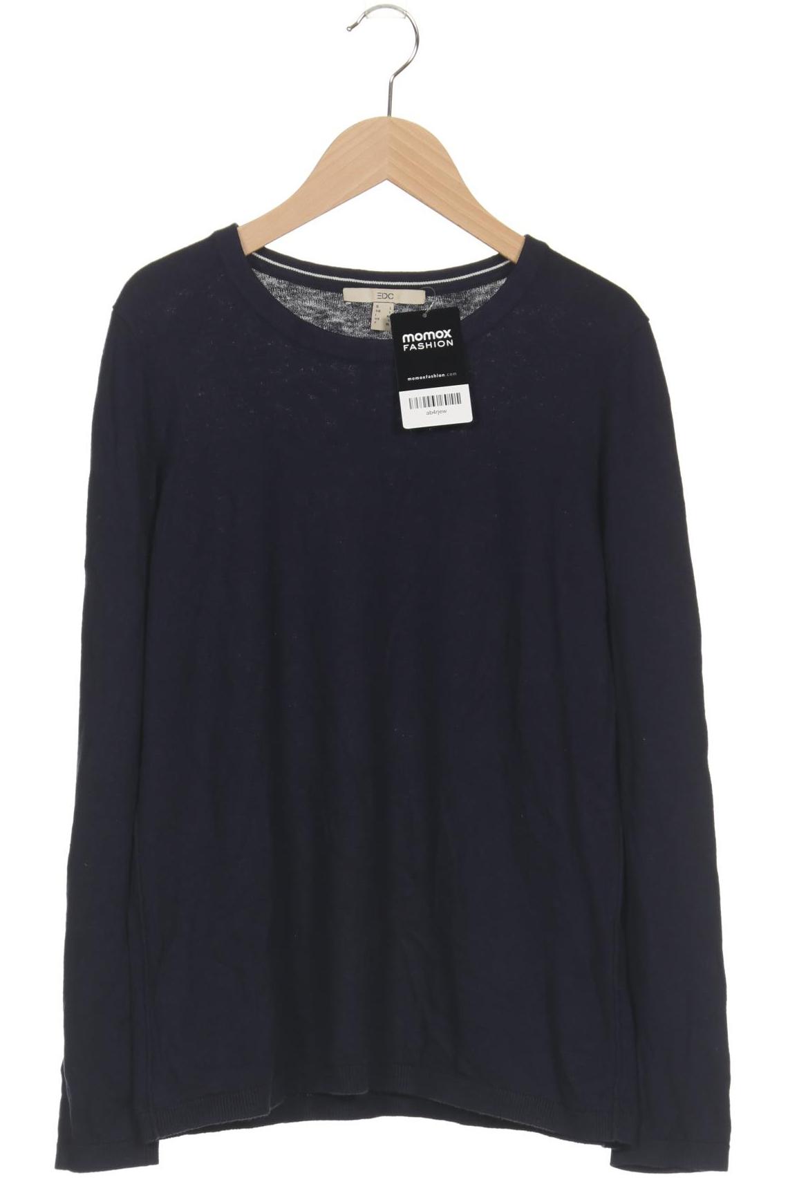 

edc by Esprit Damen Pullover, marineblau, Gr. 42