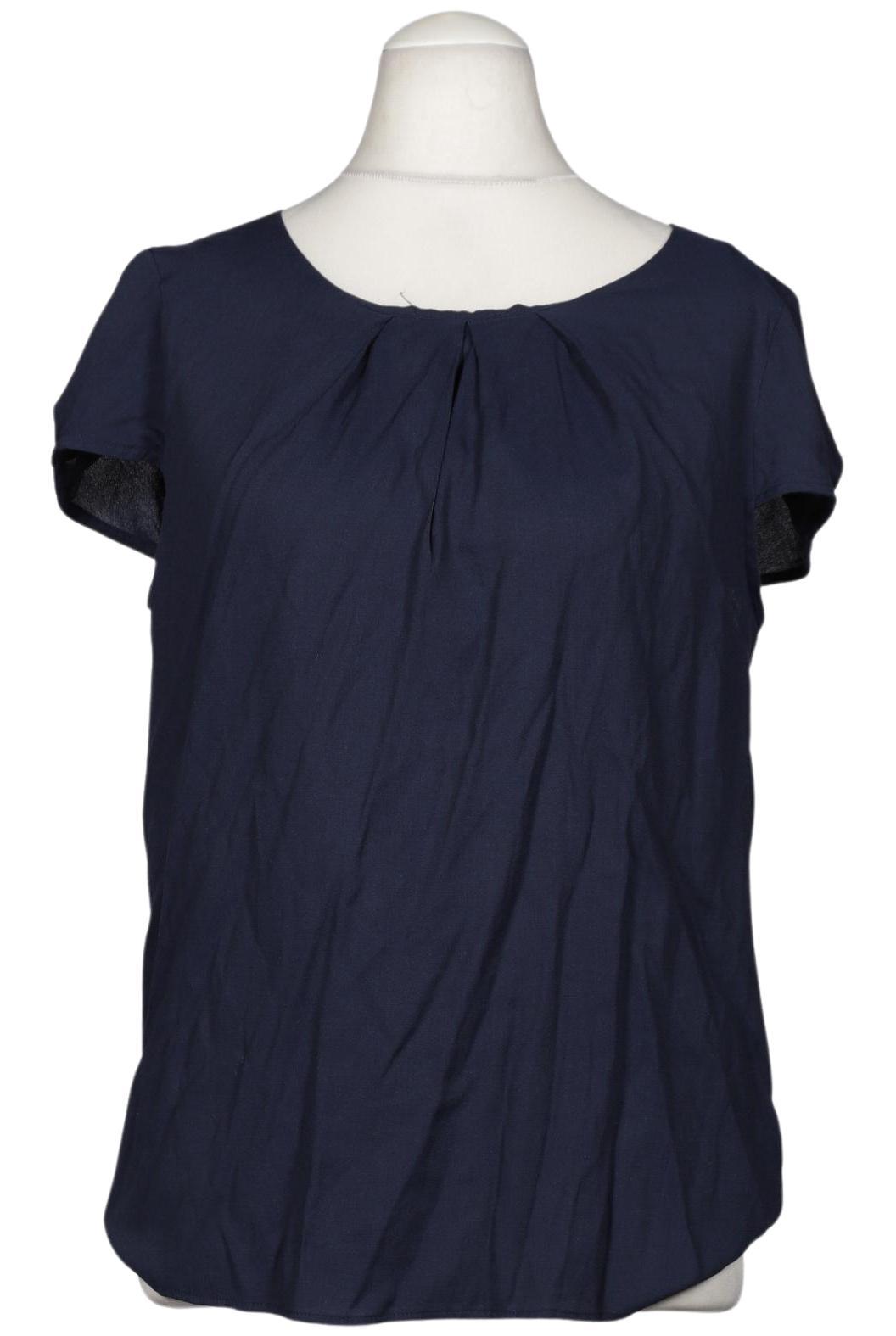 

edc by Esprit Damen Bluse, marineblau, Gr. 42