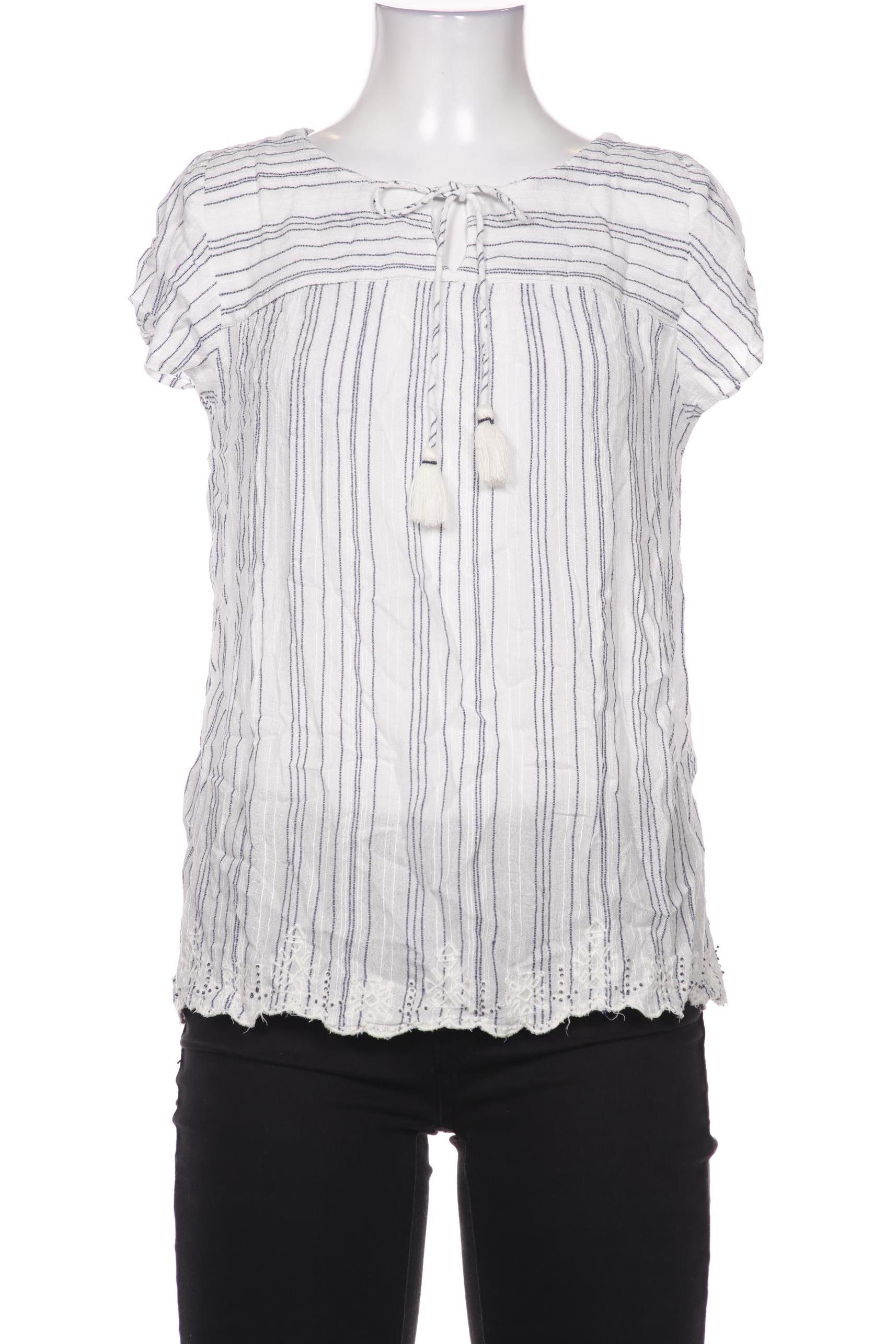 

edc by Esprit Damen Bluse, weiß, Gr. 36