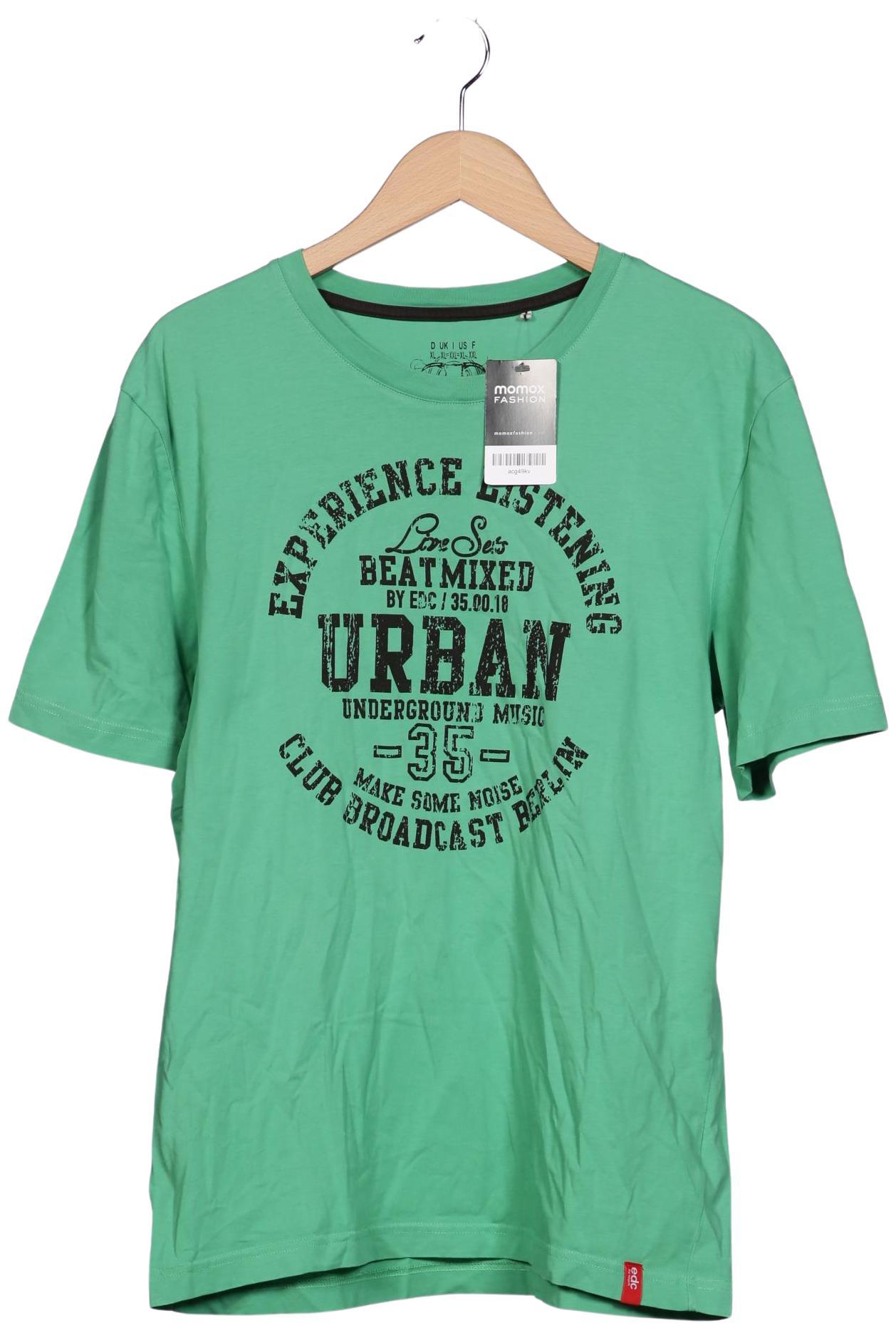 Thumbnail - edc by Esprit Herren T-Shirt, grün, Gr. 54