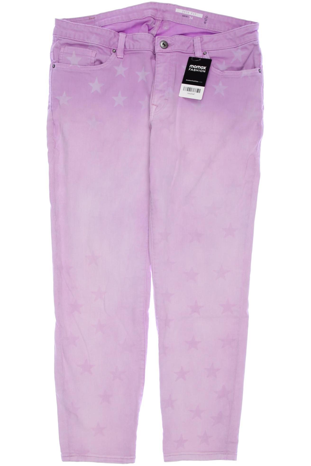 

edc by Esprit Damen Jeans, flieder, Gr. 34