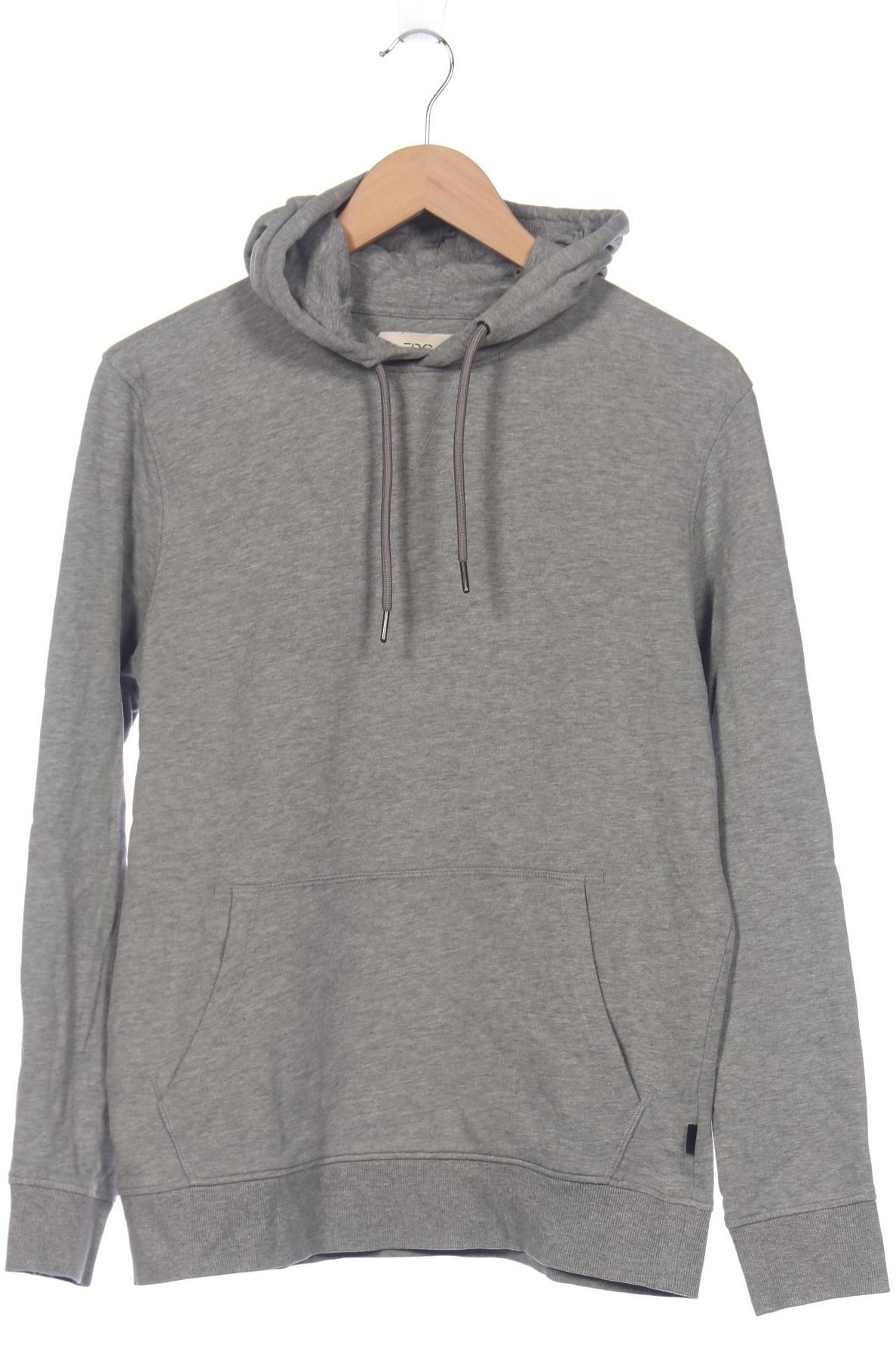 

edc by Esprit Herren Kapuzenpullover, grau, Gr. 48