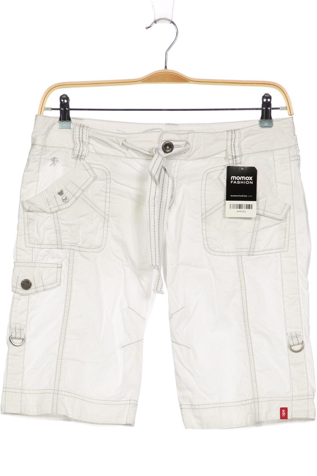 

edc by Esprit Damen Shorts, weiß, Gr. 38