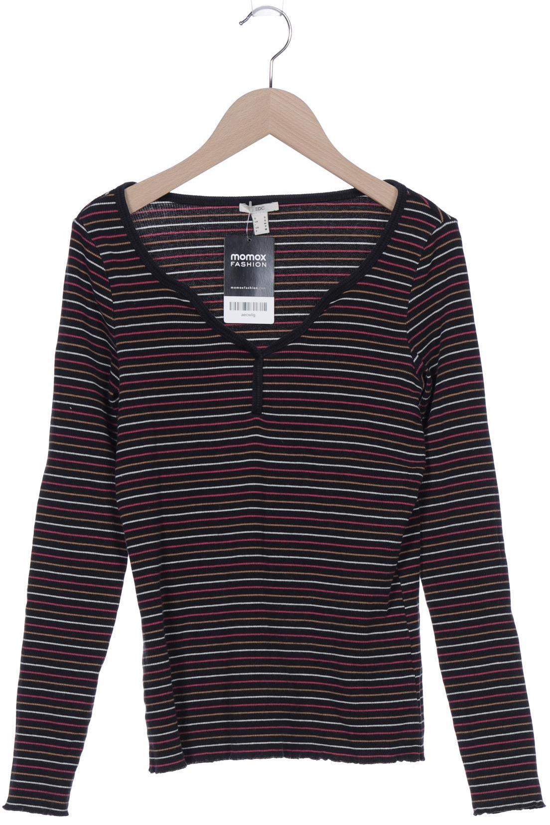 

edc by Esprit Damen Langarmshirt, schwarz