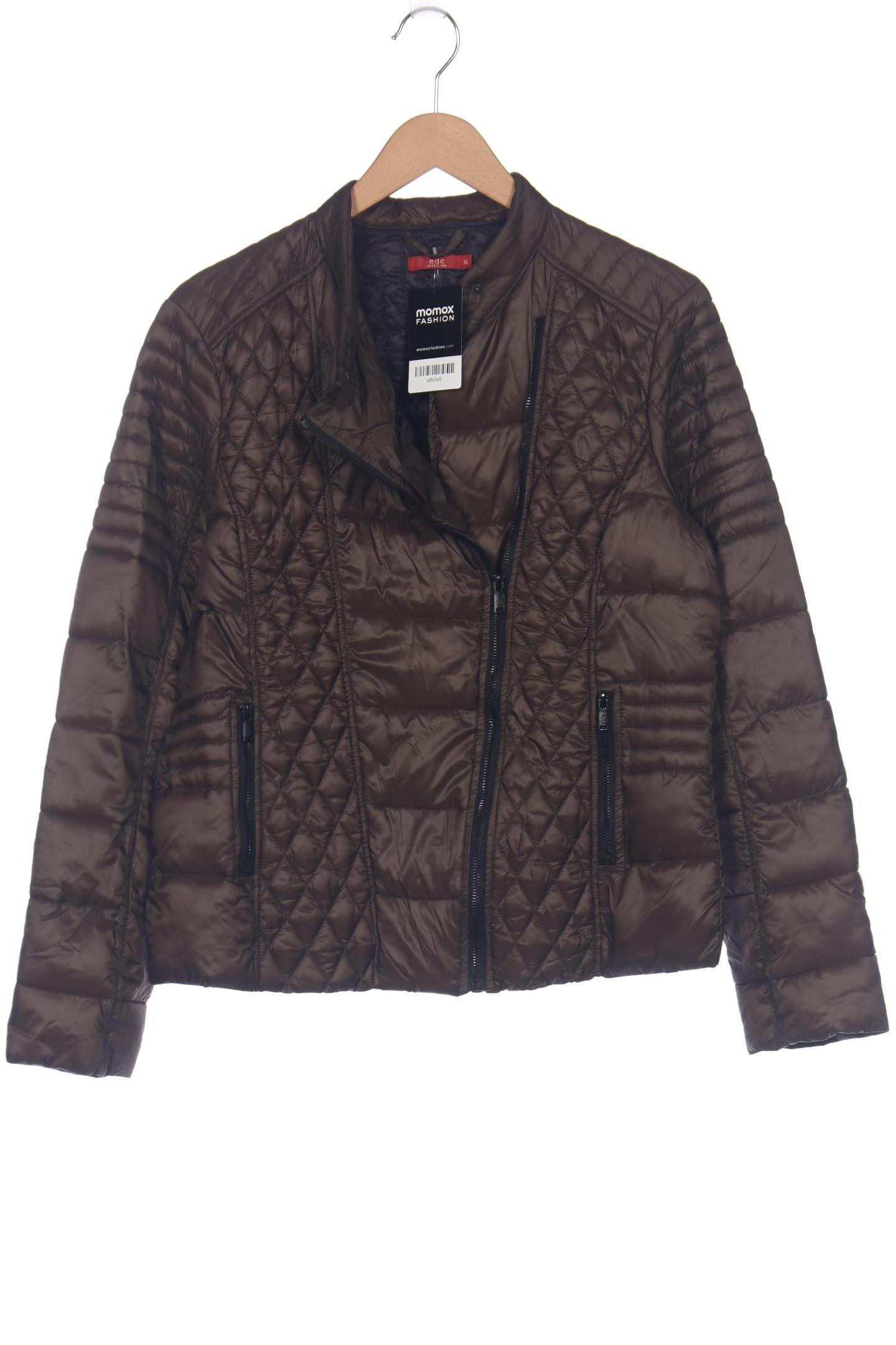 

edc by Esprit Damen Jacke, braun, Gr. 44