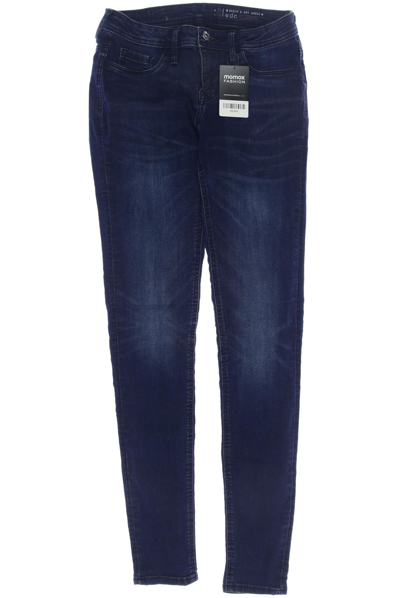 

edc by Esprit Damen Jeans, marineblau, Gr. 26