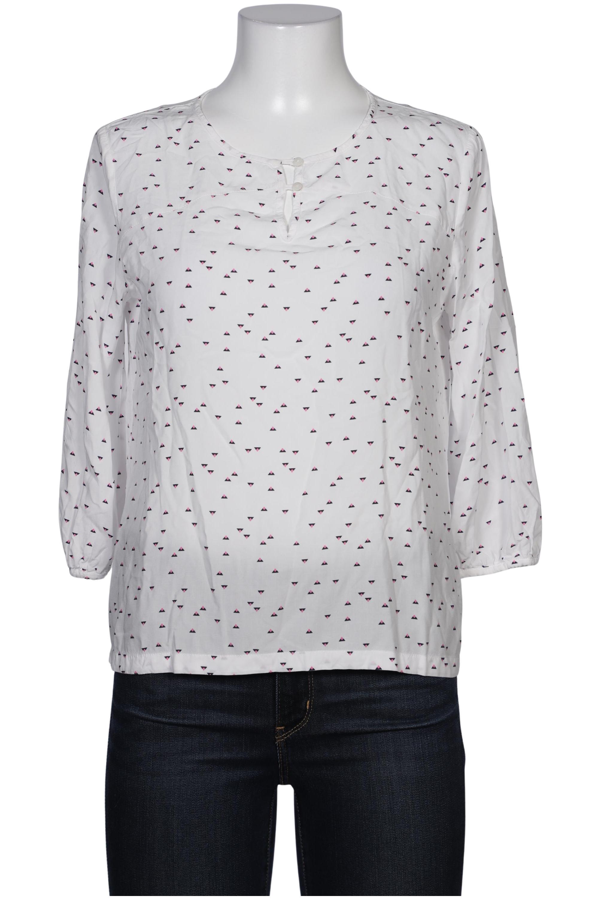 

edc by Esprit Damen Bluse, weiß, Gr. 38