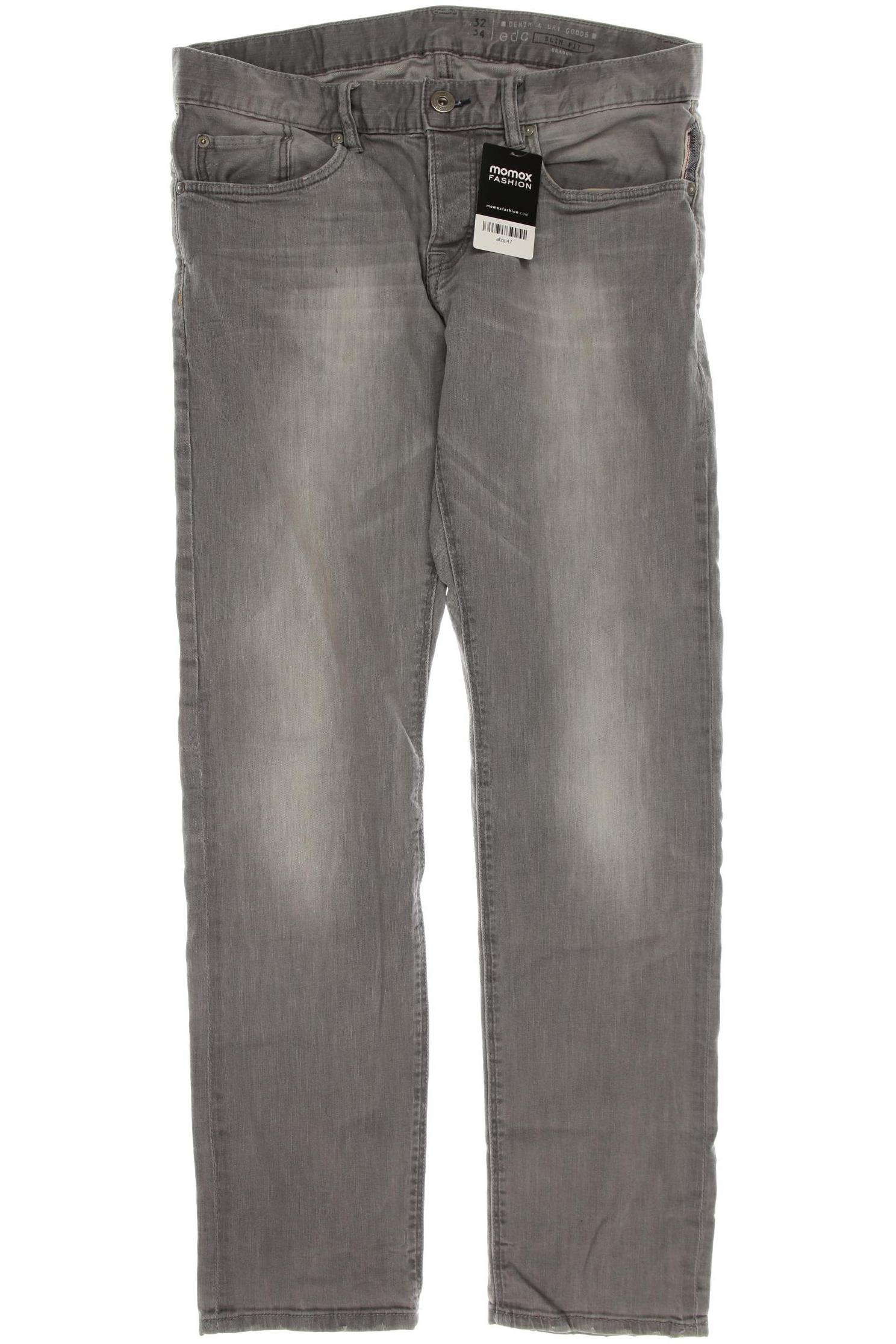 

edc by Esprit Herren Jeans, grau, Gr. 32