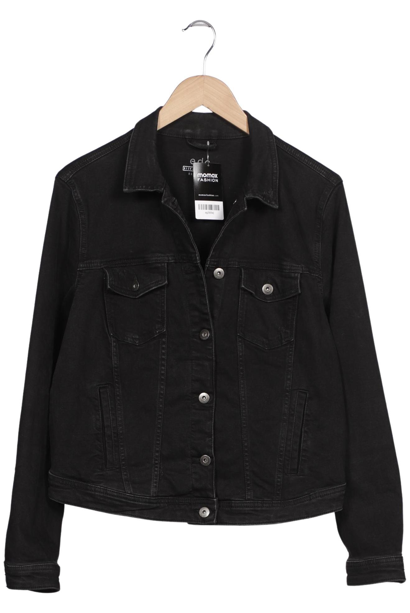 

edc by Esprit Damen Jacke, schwarz, Gr. 44
