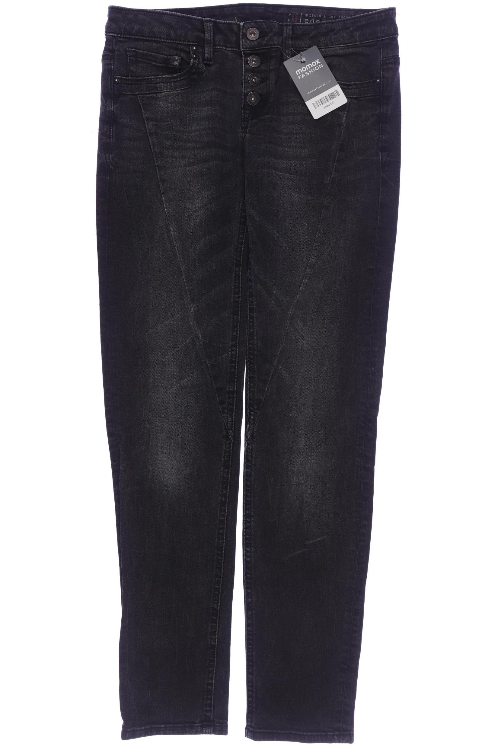 

edc by Esprit Damen Jeans, grau, Gr. 28