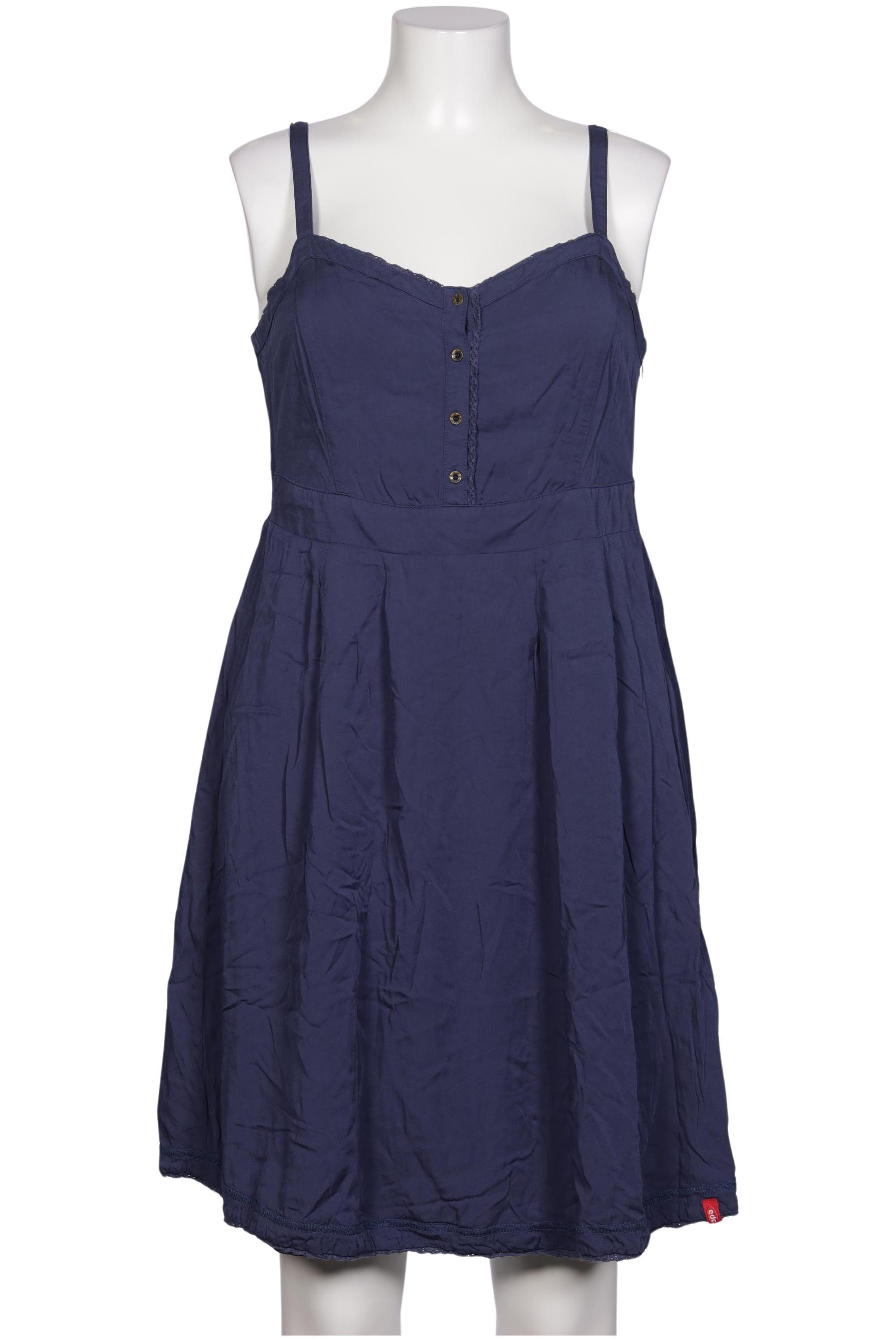 

edc by Esprit Damen Kleid, blau, Gr. 44